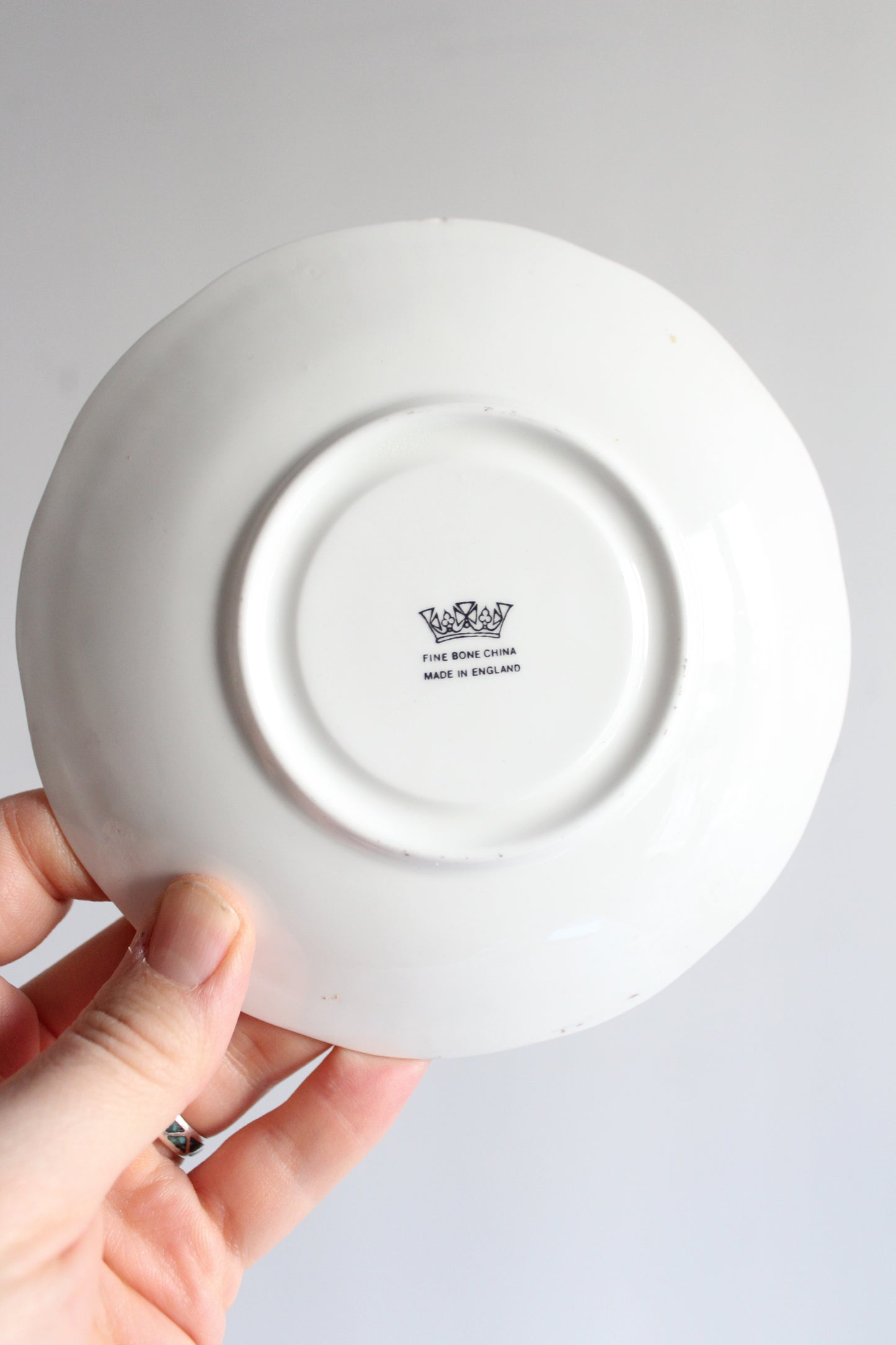 Vintage 1977 Queen Elizabeth II Silver Jubilee Fine Bone China Plate