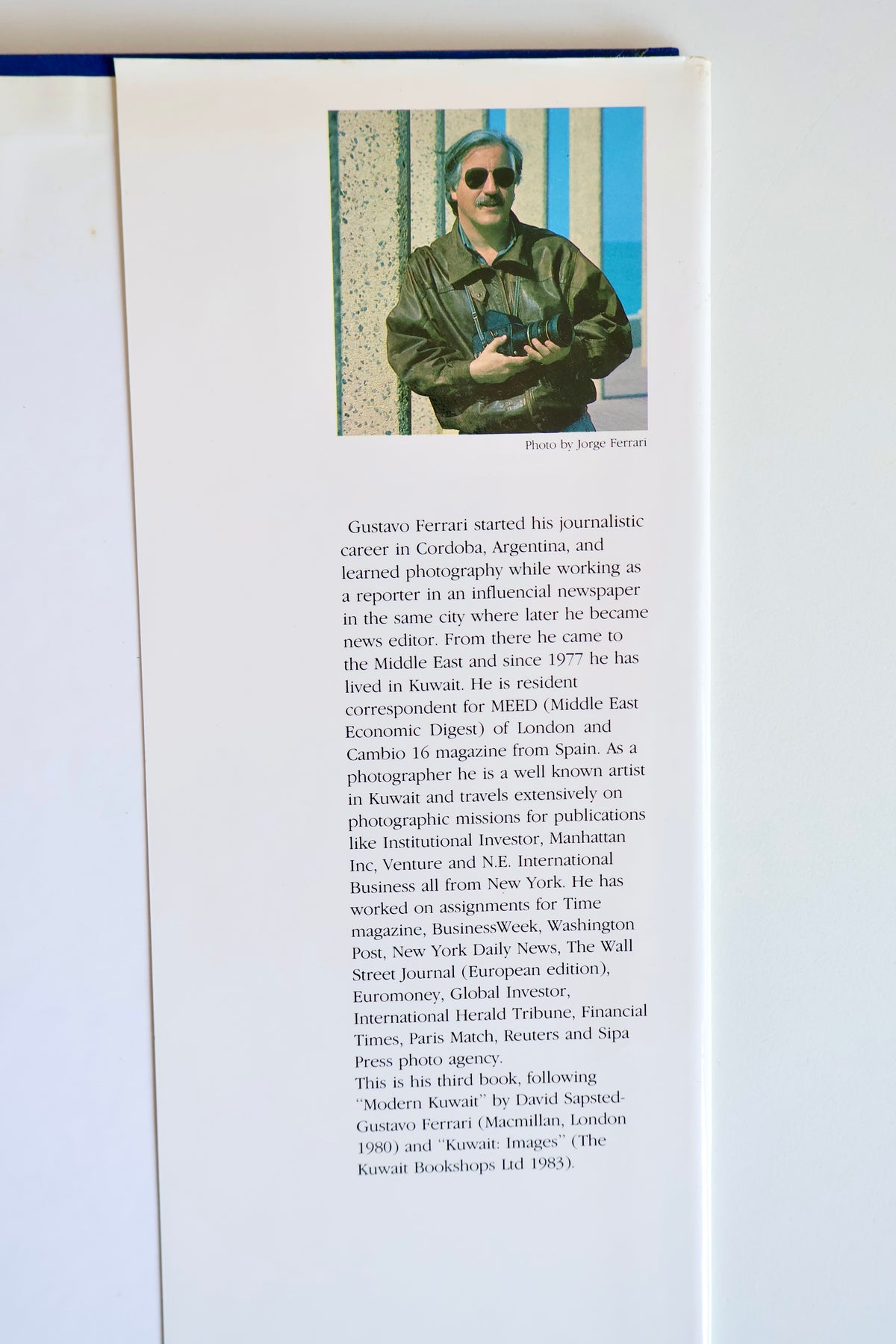 Kuwait: New Images – Gustavo Ferrari – 1989 First Edition – Pre-Invasion Kuwait