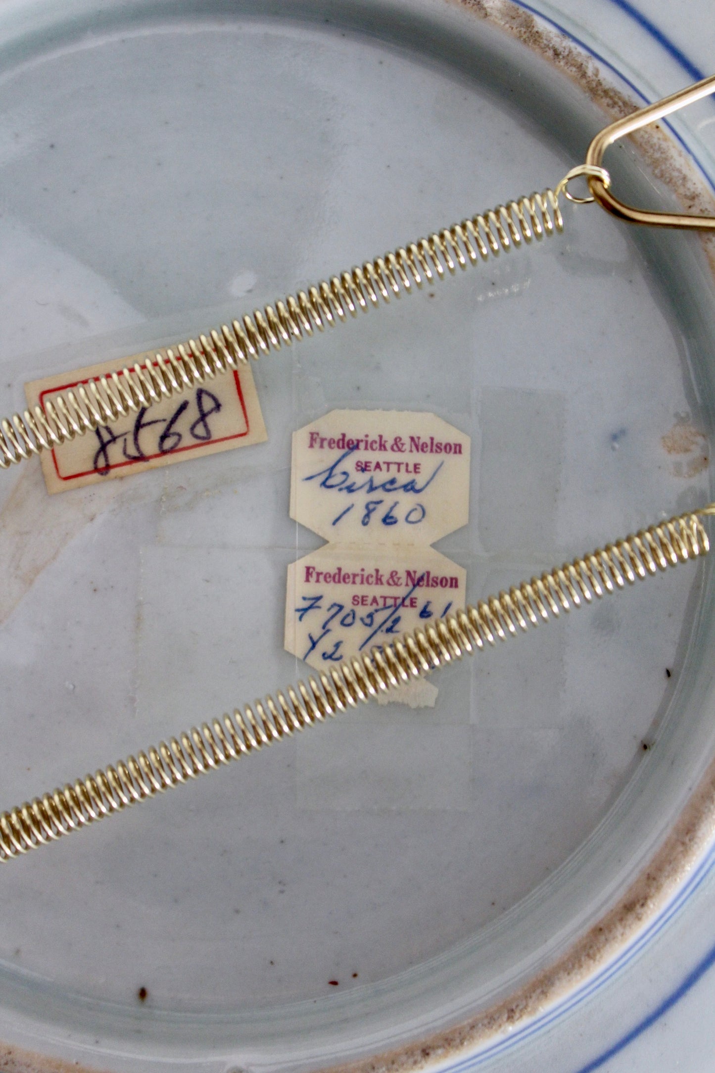 1870s Antique Chinese Plate