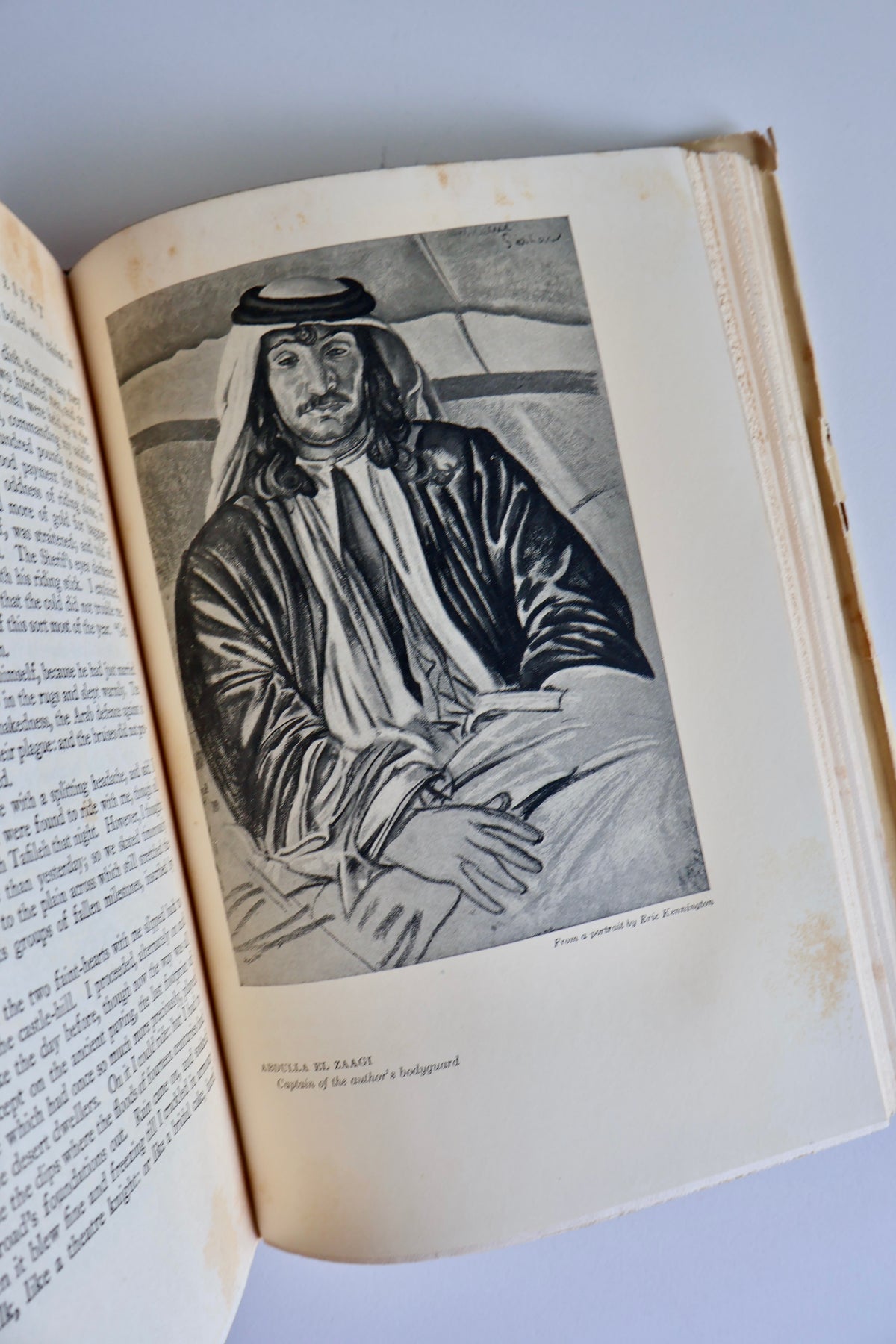 1927 T. E. Lawrence Revolt in the Desert – First American Edition with Original Dust Jacket
