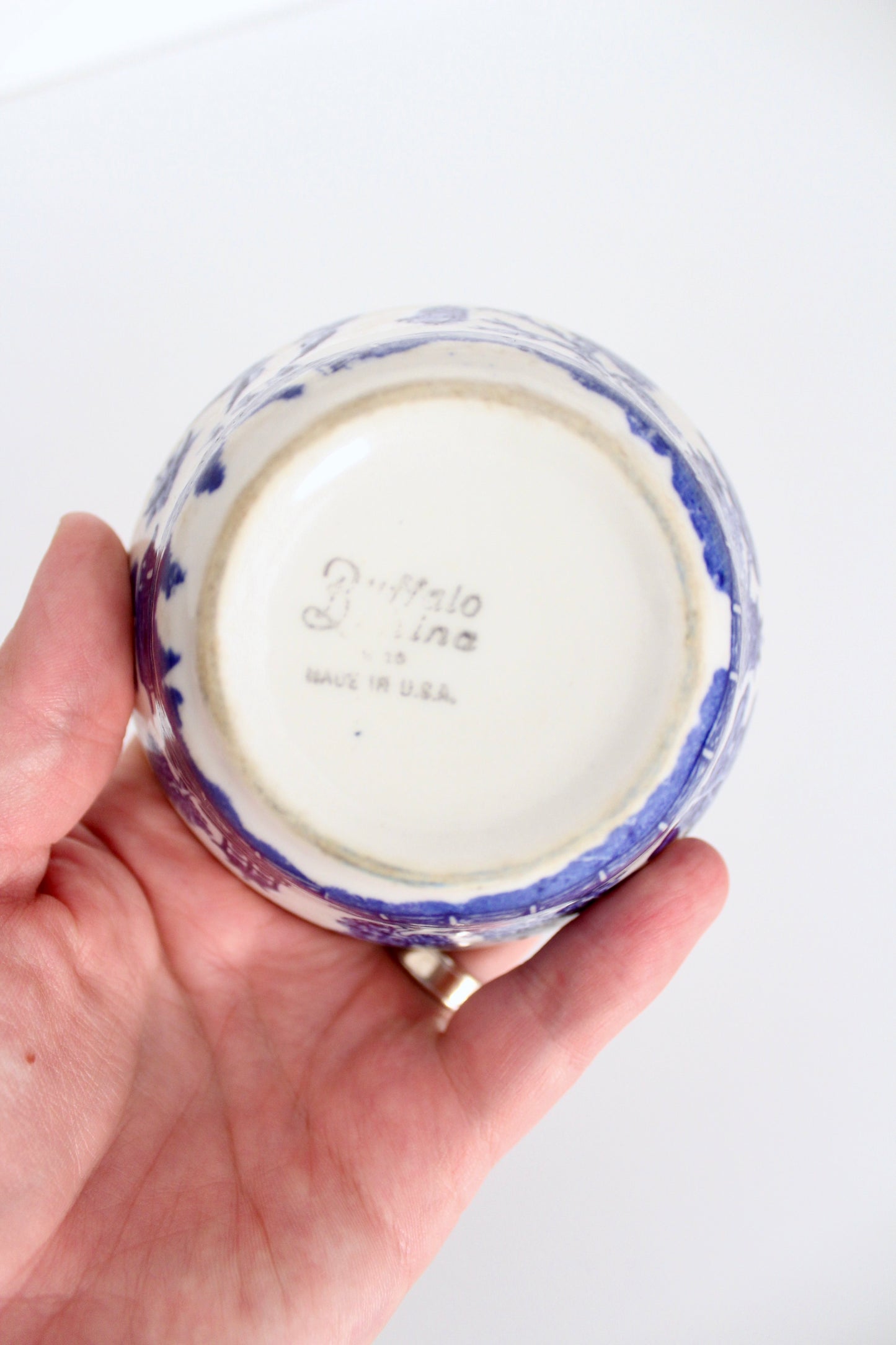 Antique Early 20th Century Buffalo China Soup Bowl