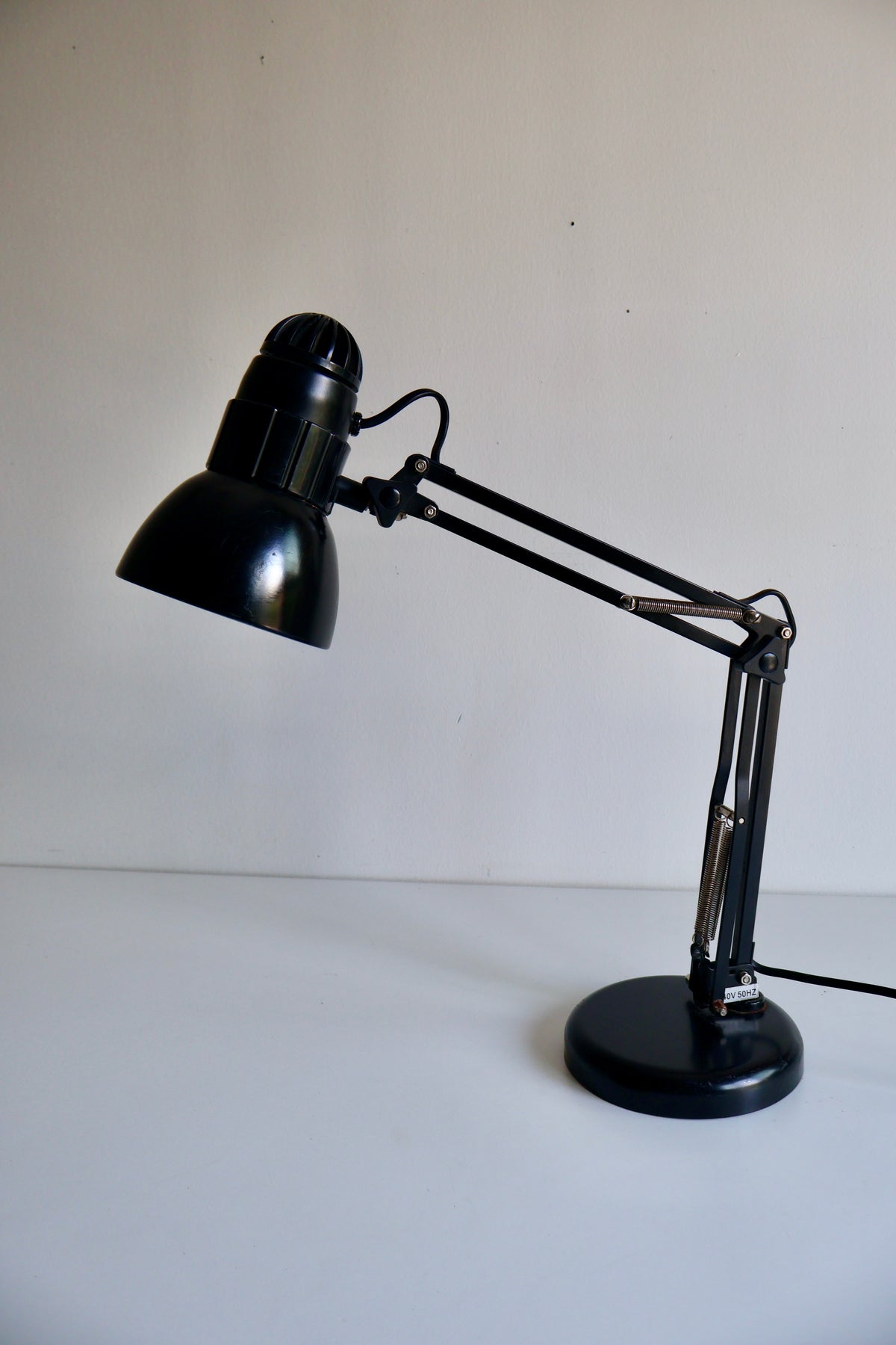 Vintage Black Industrial Adjustable Desk Lamp