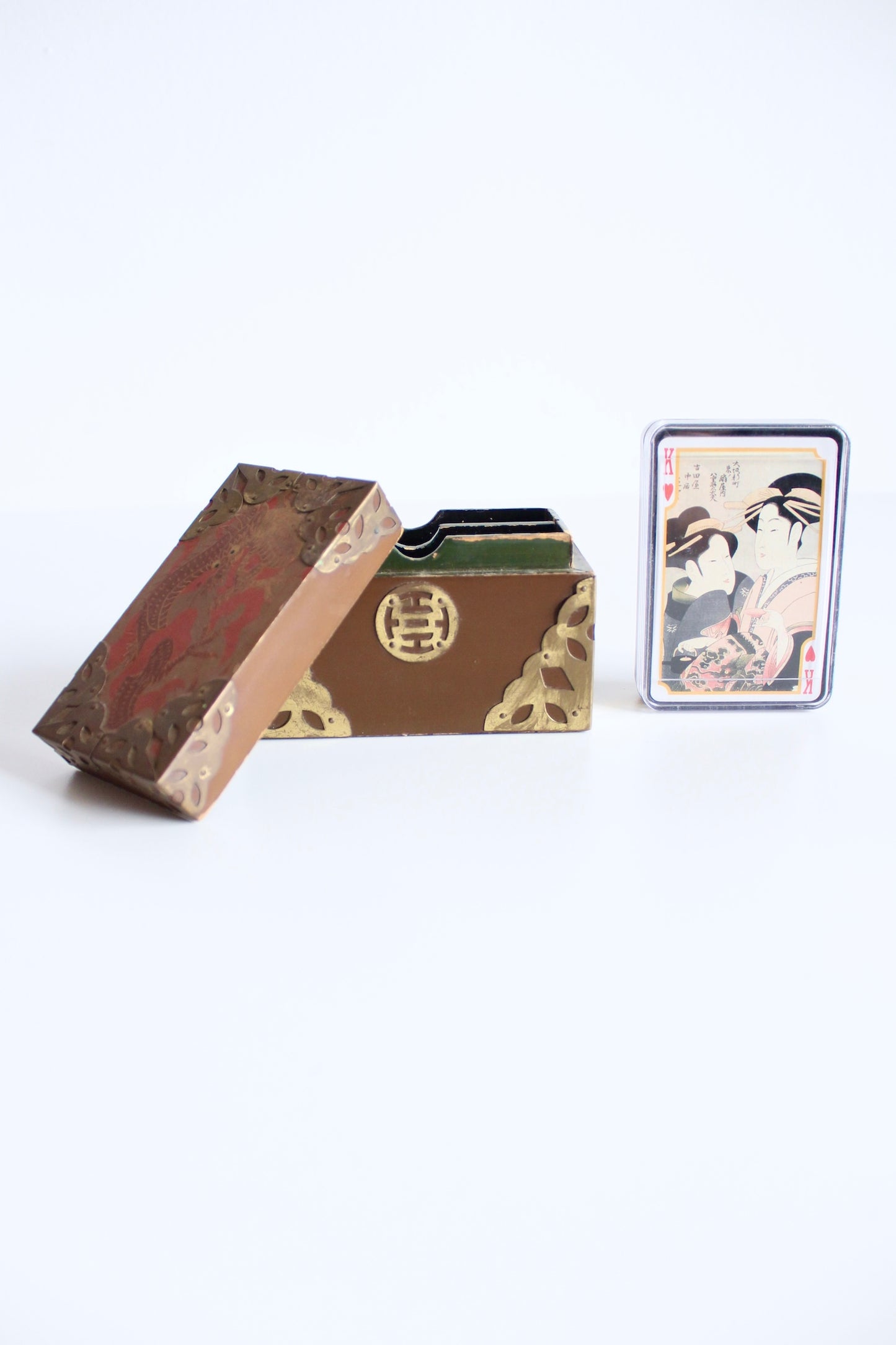 Vintage Japanese Playing Card box