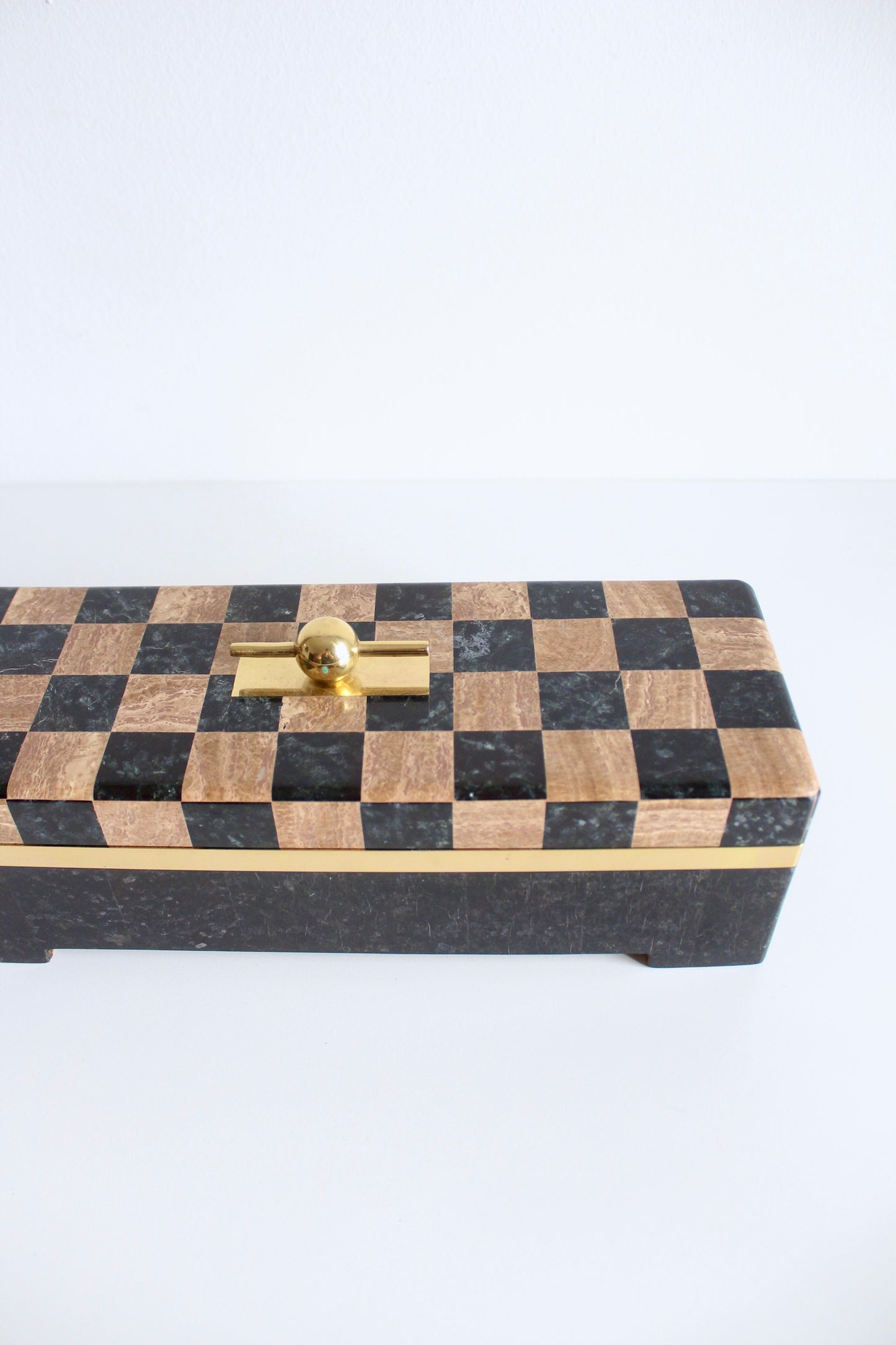 Stone and Brass Box