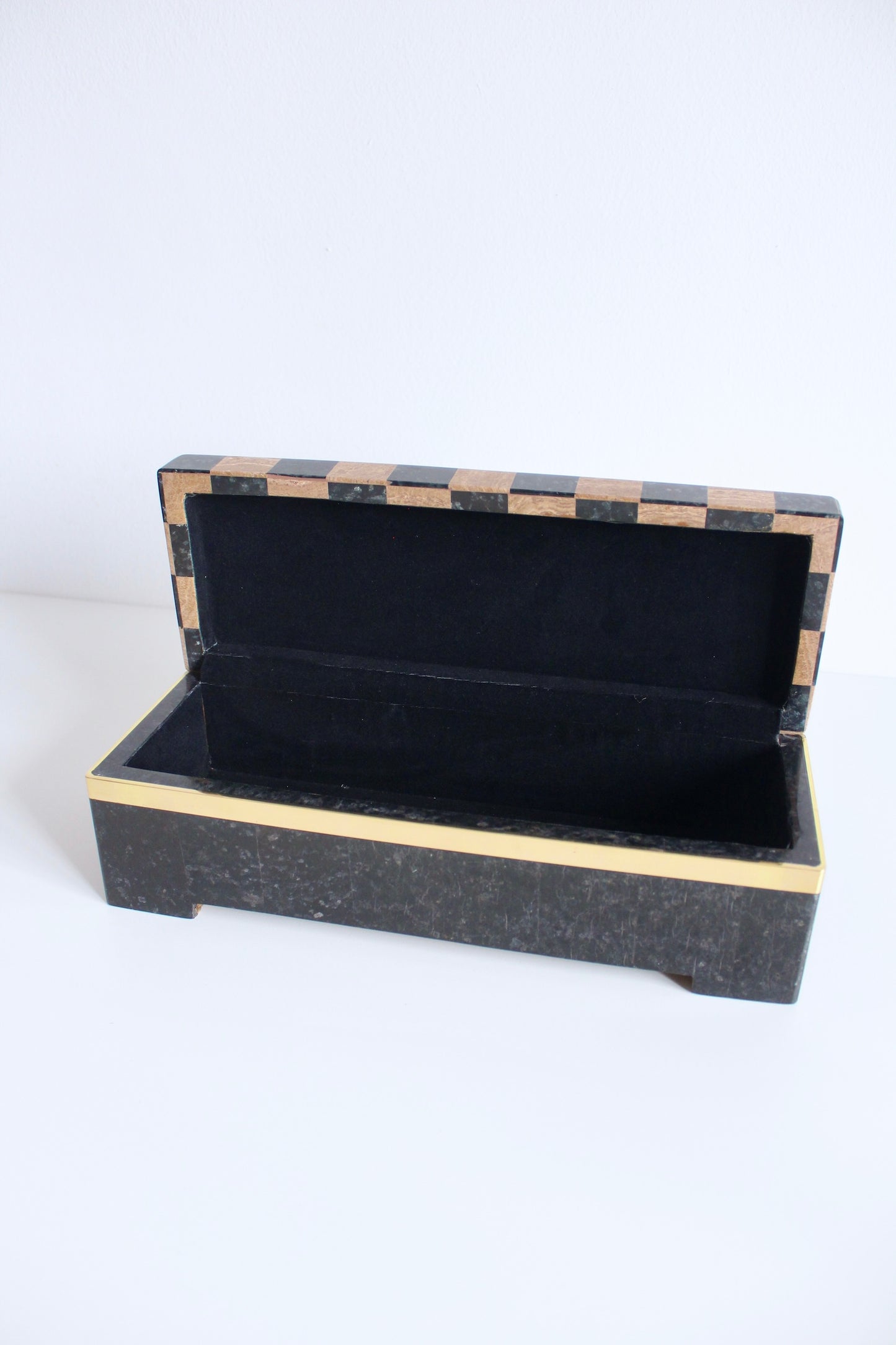 Stone and Brass Box