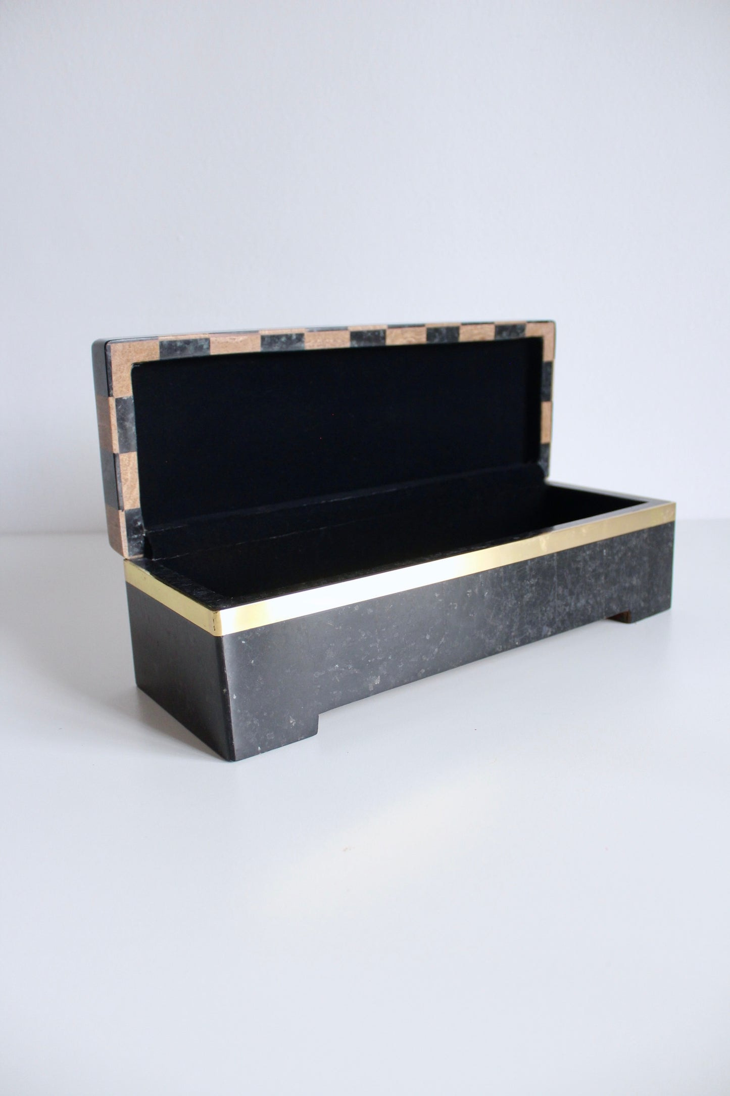 Stone and Brass Box