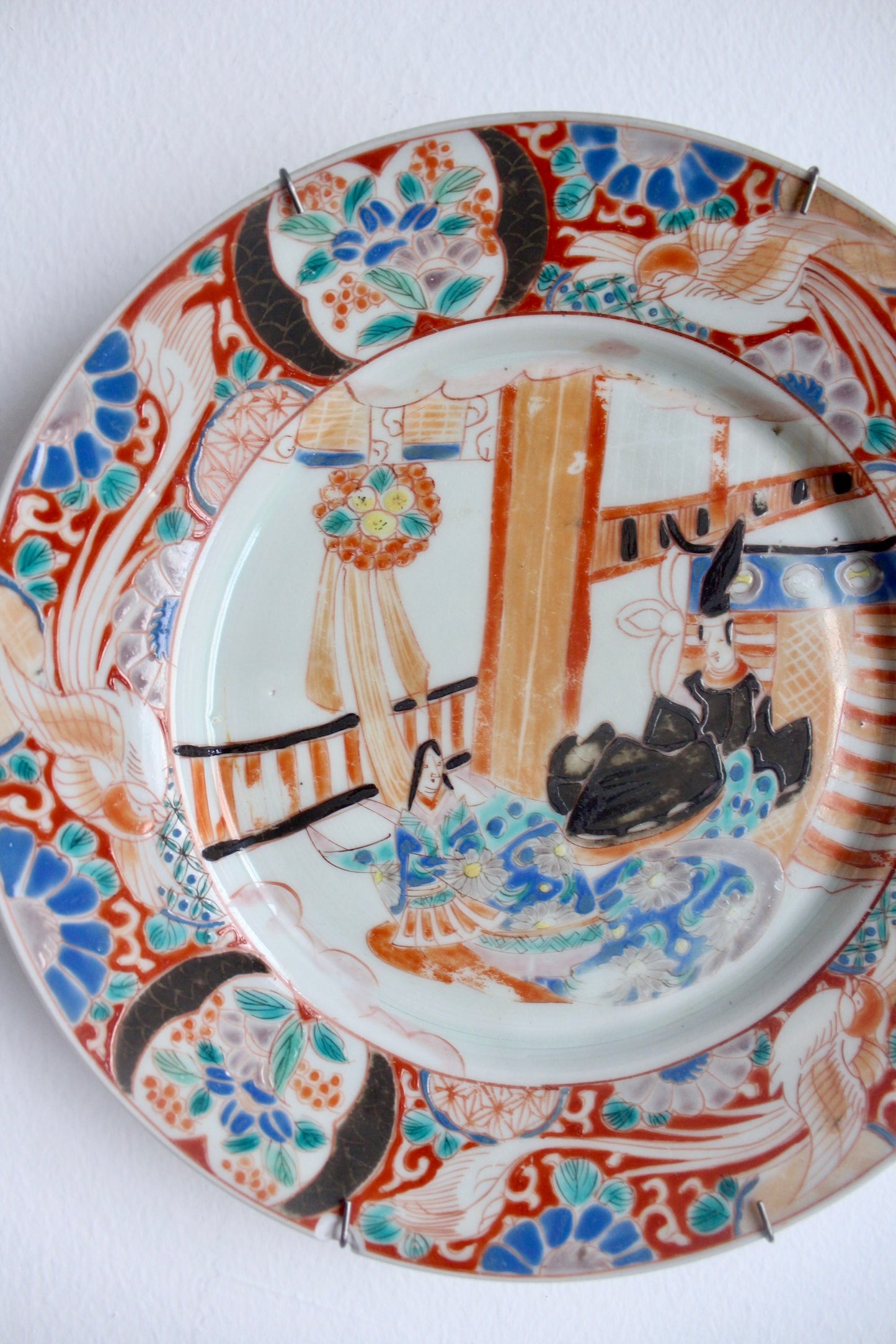 Antique Chinese Handpainted Porcelain Plate