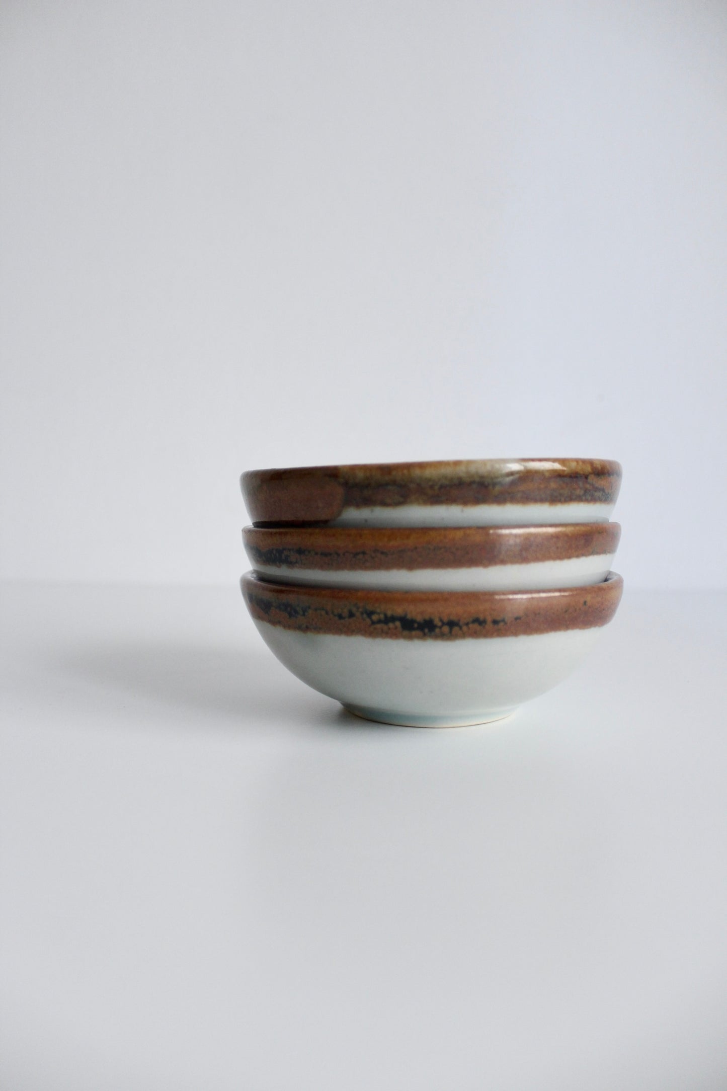 Vintage 1970s El Palomar or Tonala Handmade Mexican Bowls