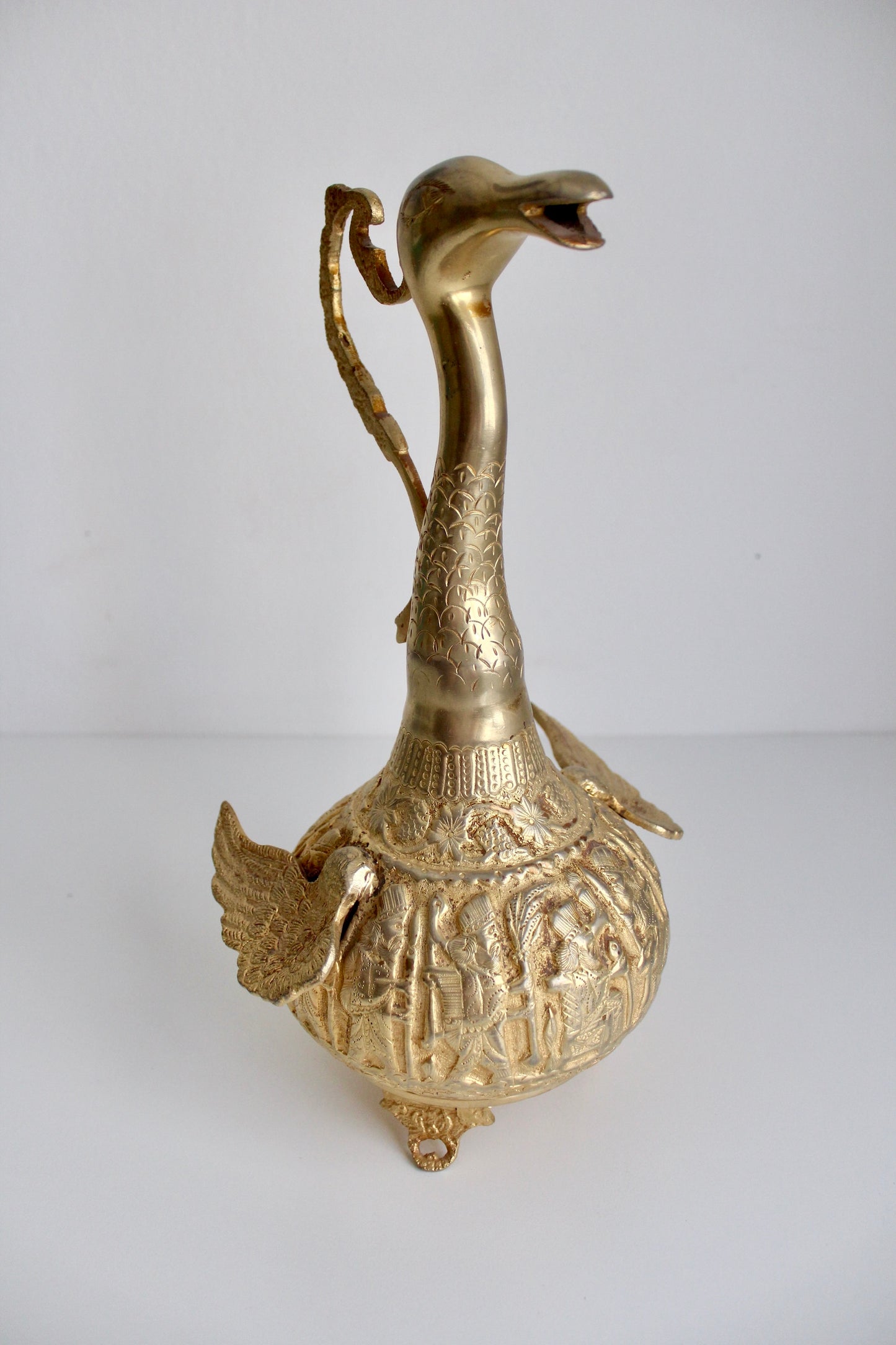 Vintage Persian Handmade Aquamanile 1