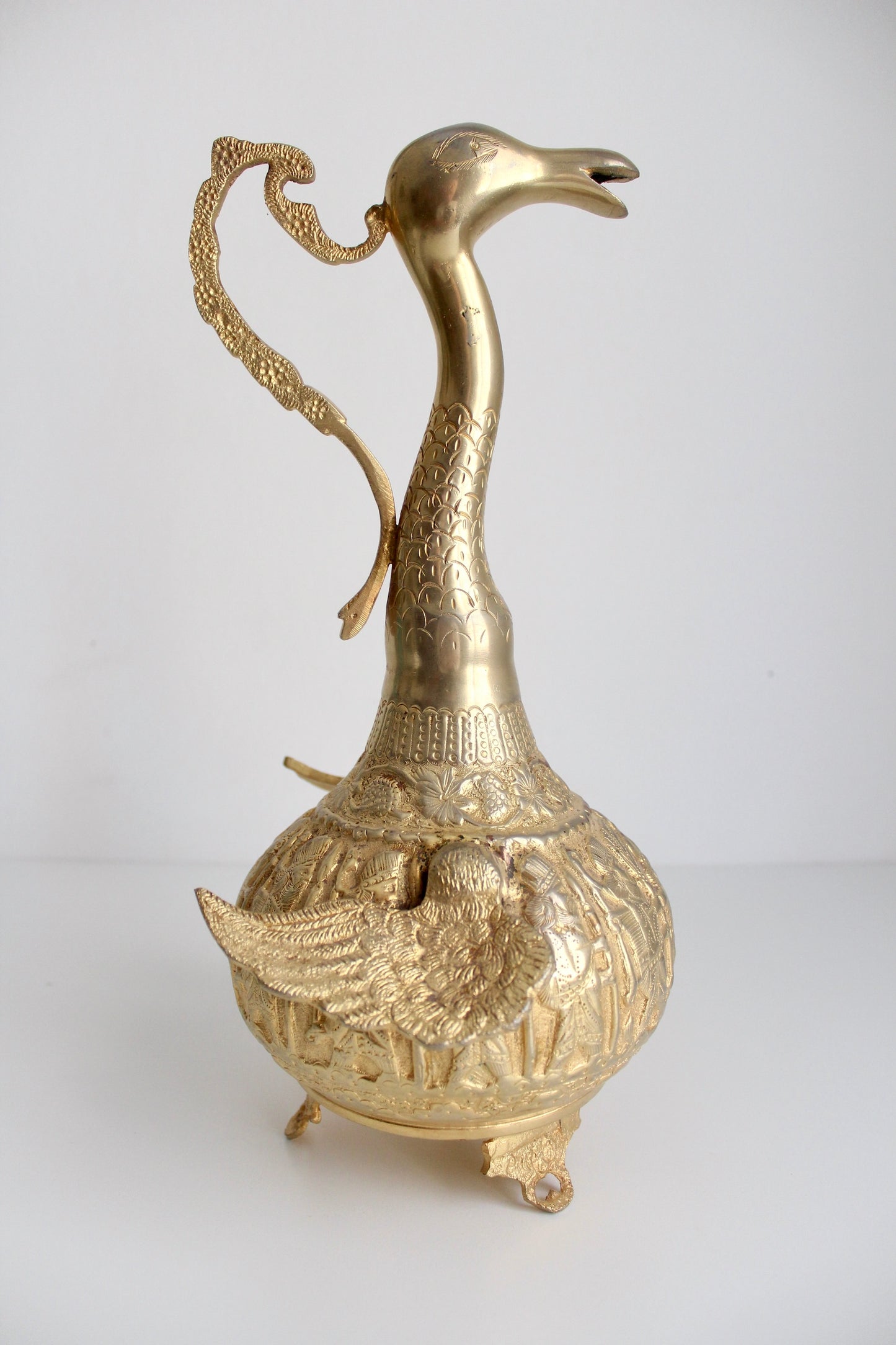 Vintage Persian Handmade Aquamanile 1