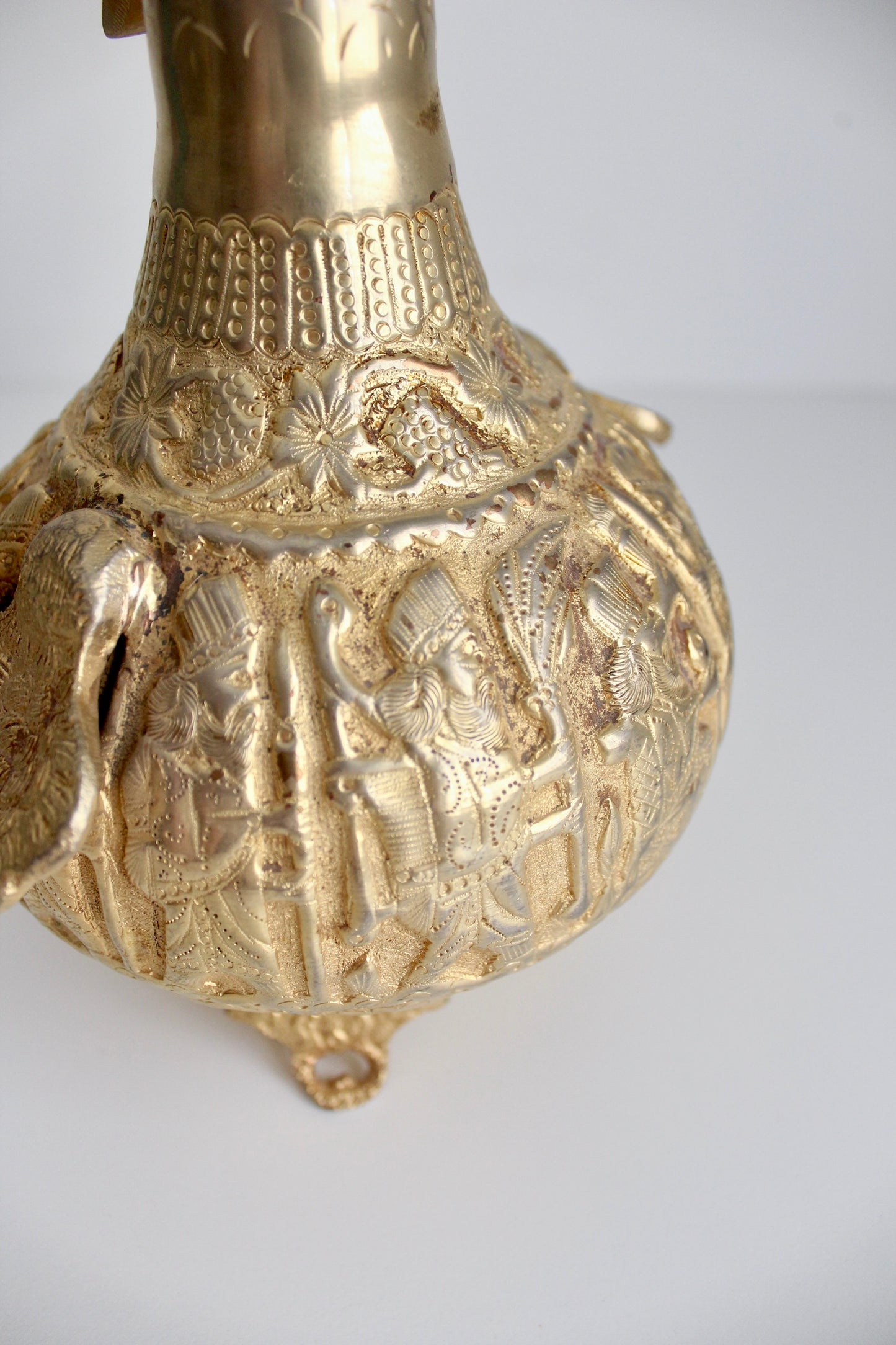 Vintage Persian Handmade Aquamanile 1