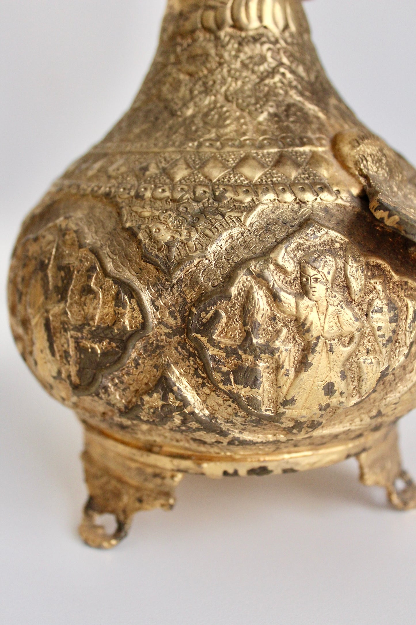 Vintage Persian Handmade Aquamanile 2