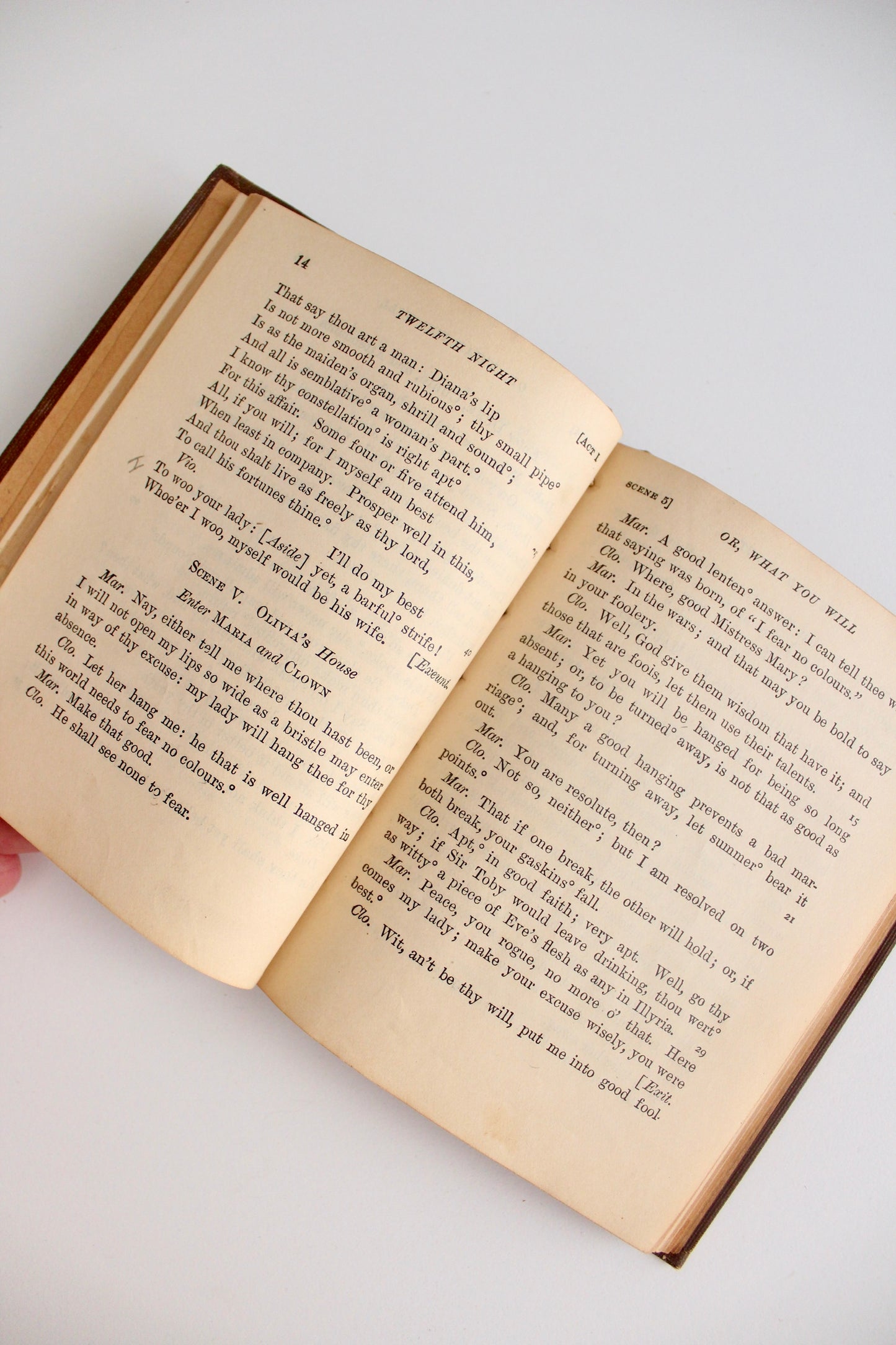 Antique 1921 Shakespeare's "Twelfth Night"