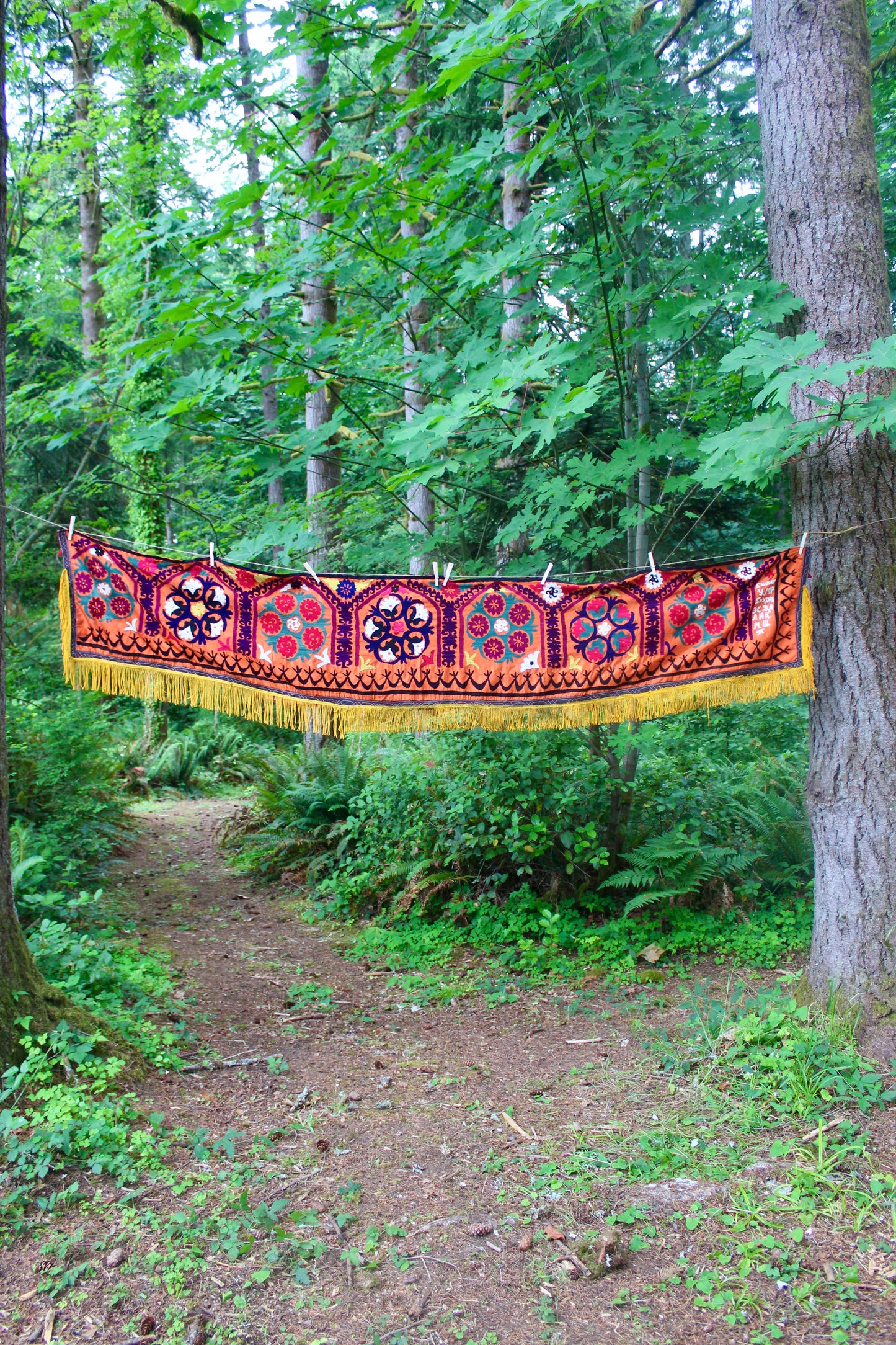 Vintage Suzani Wall Hanging.