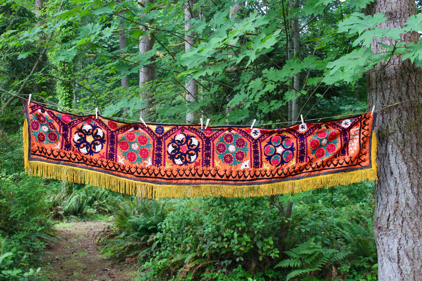 Vintage Suzani Wall Hanging.