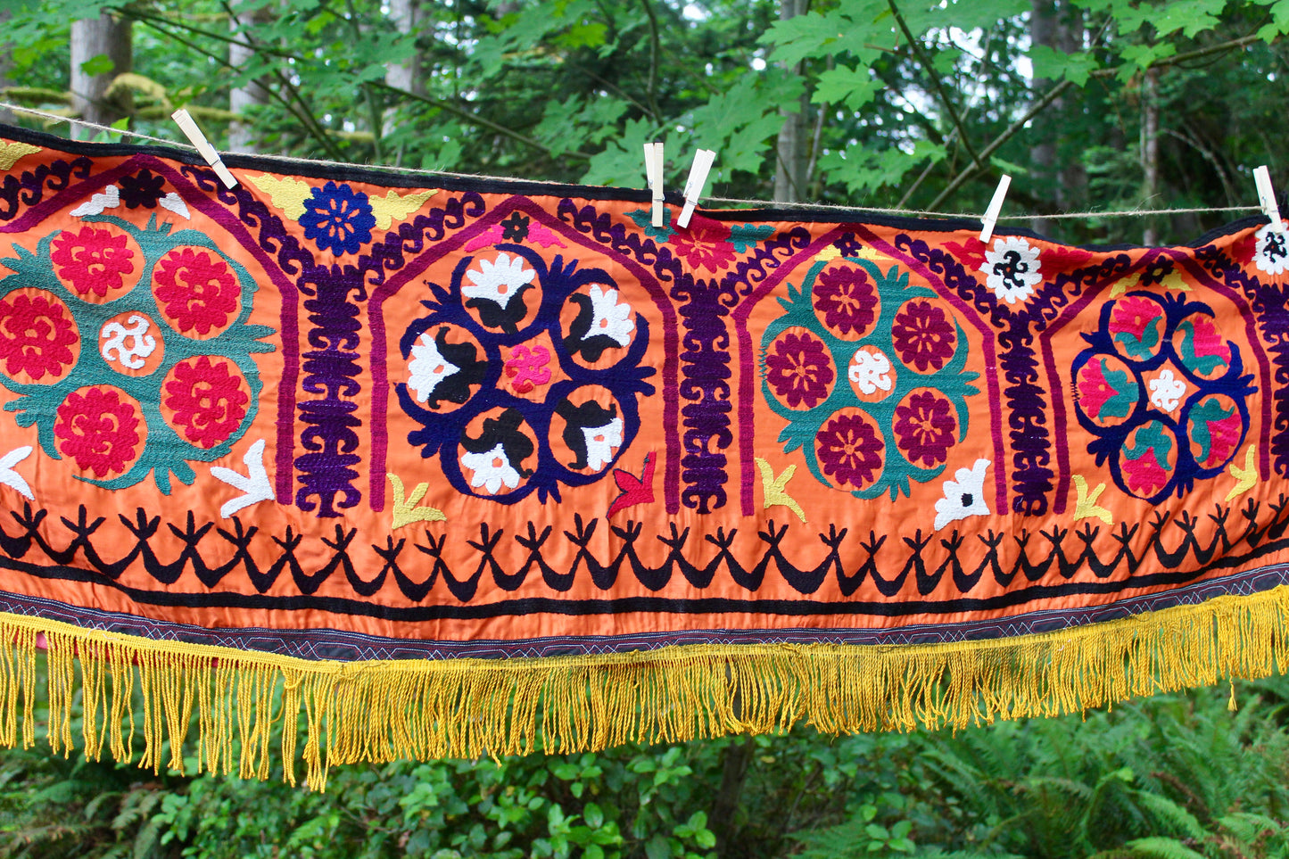 Vintage Suzani Wall Hanging.