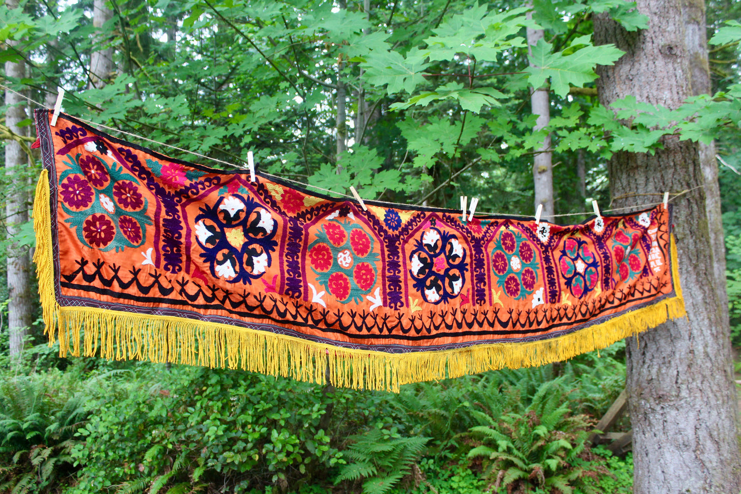 Vintage Suzani Wall Hanging.