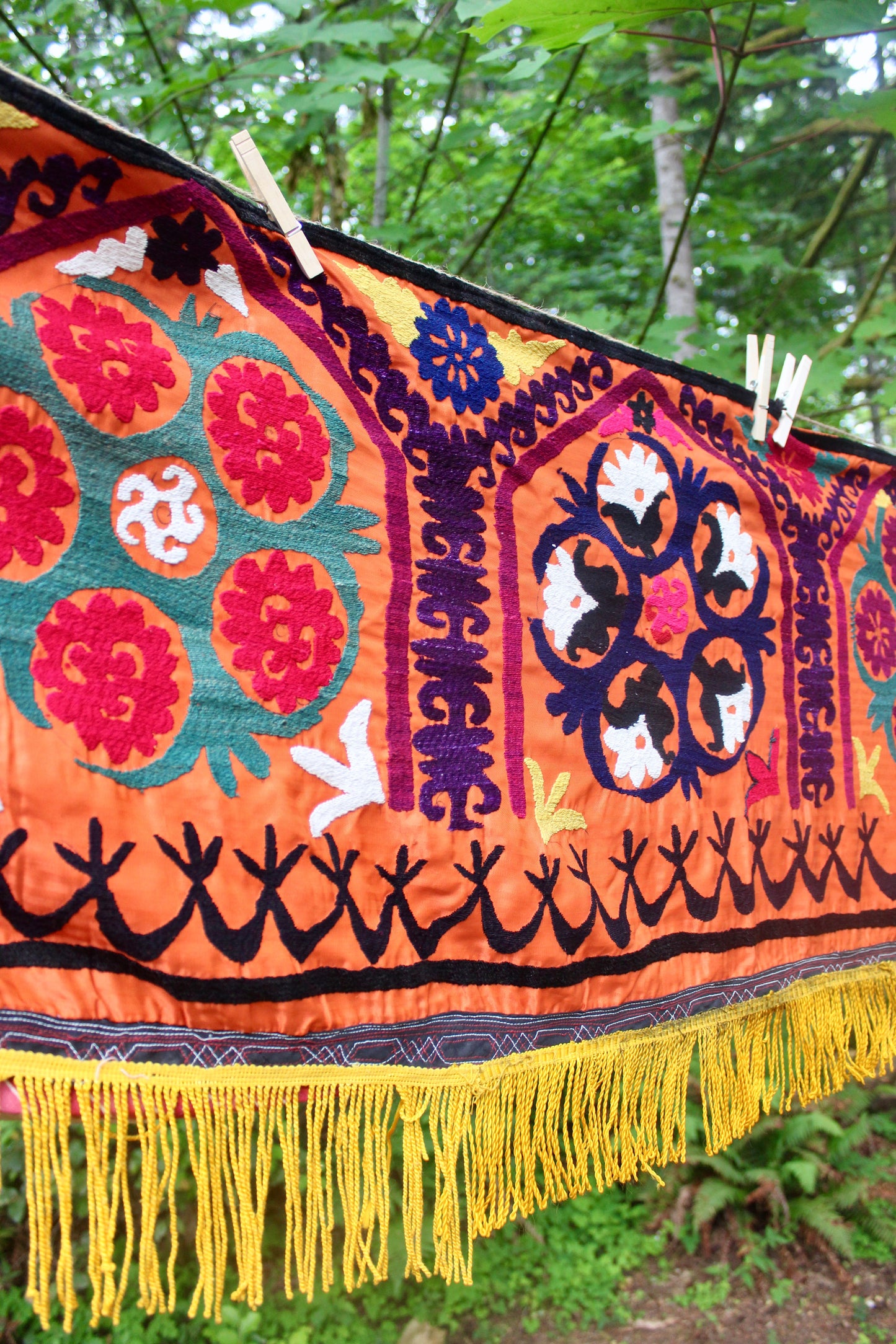 Vintage Suzani Wall Hanging.