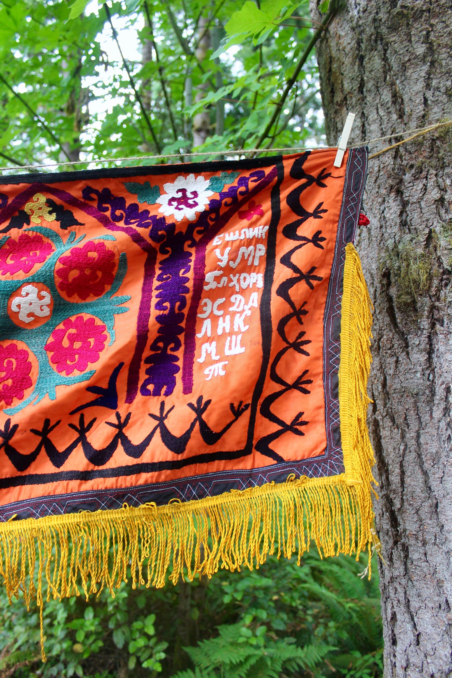Vintage Suzani Wall Hanging.