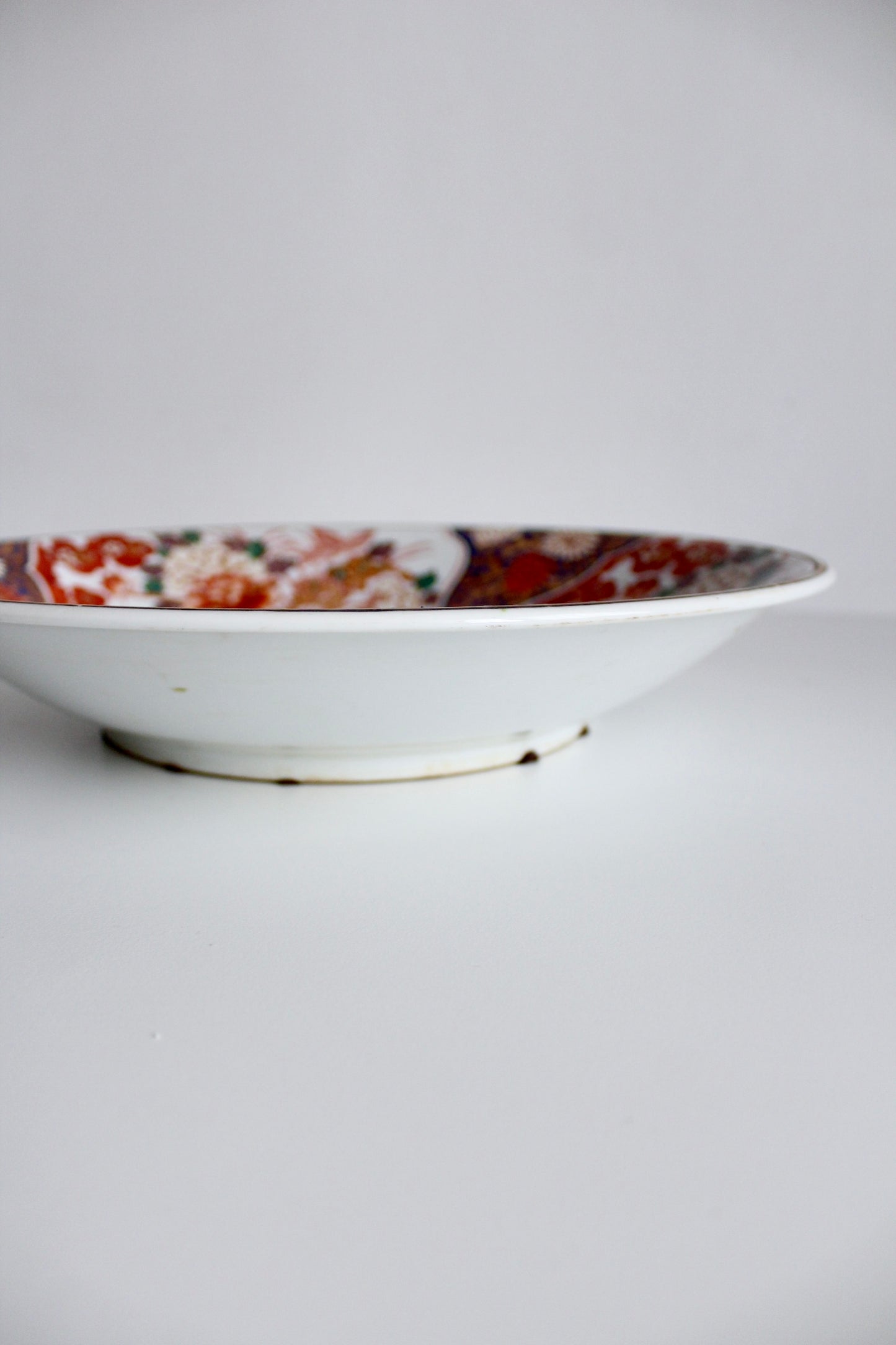 RARE XL Late 19th Century Authentically Japanese Imari Plate/Bowl