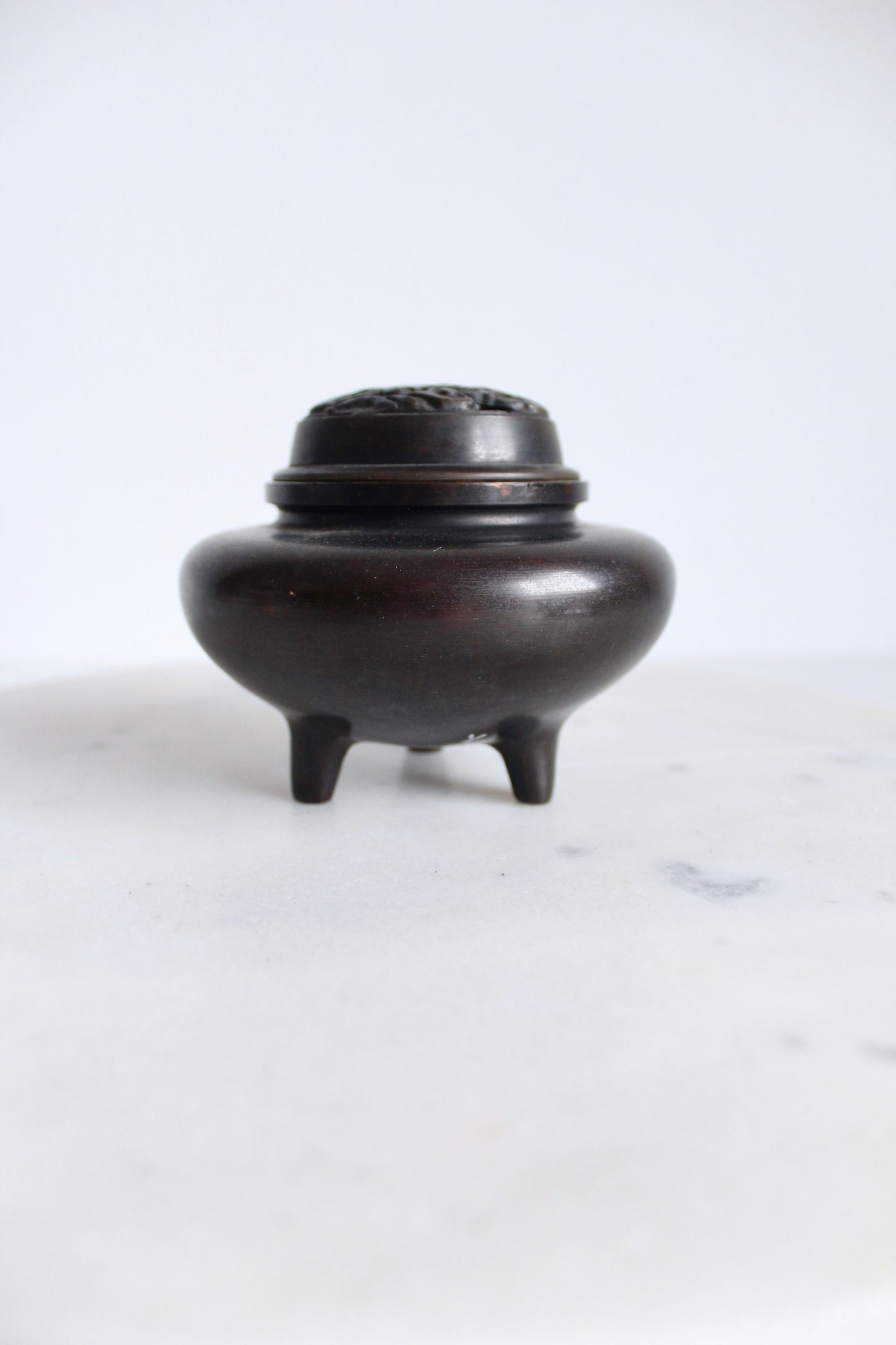 Late 19th Century Japanese Bronze Incense Burner(Mubkhar)
