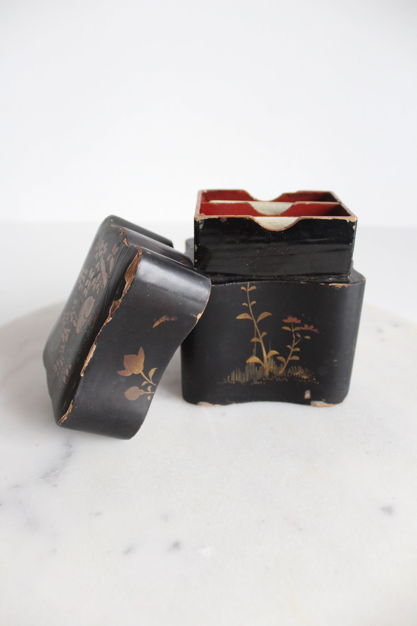 Late Edo(1850-1880) Period Playing Card Box