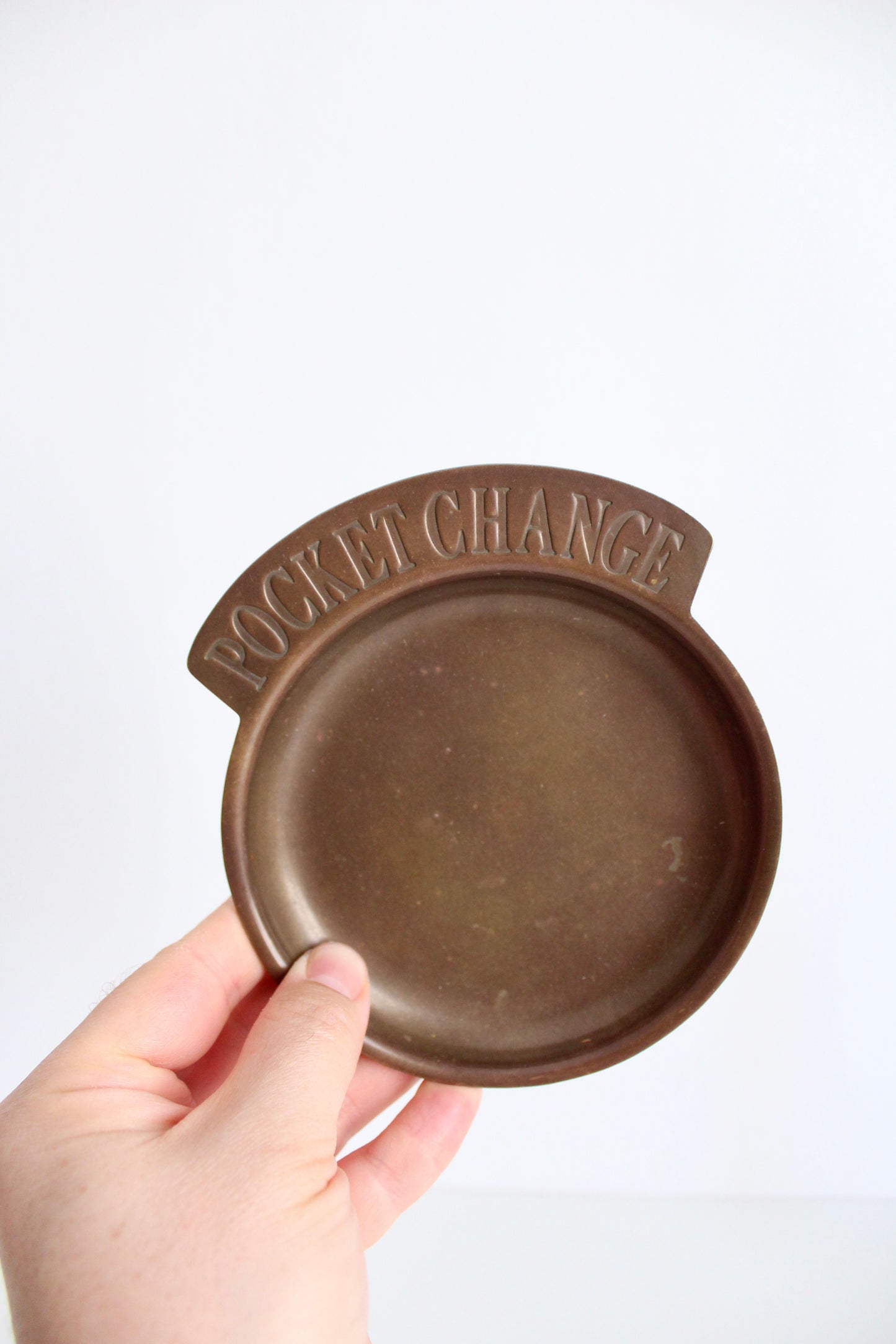 Midcentury Pocket Change Brass Dishes