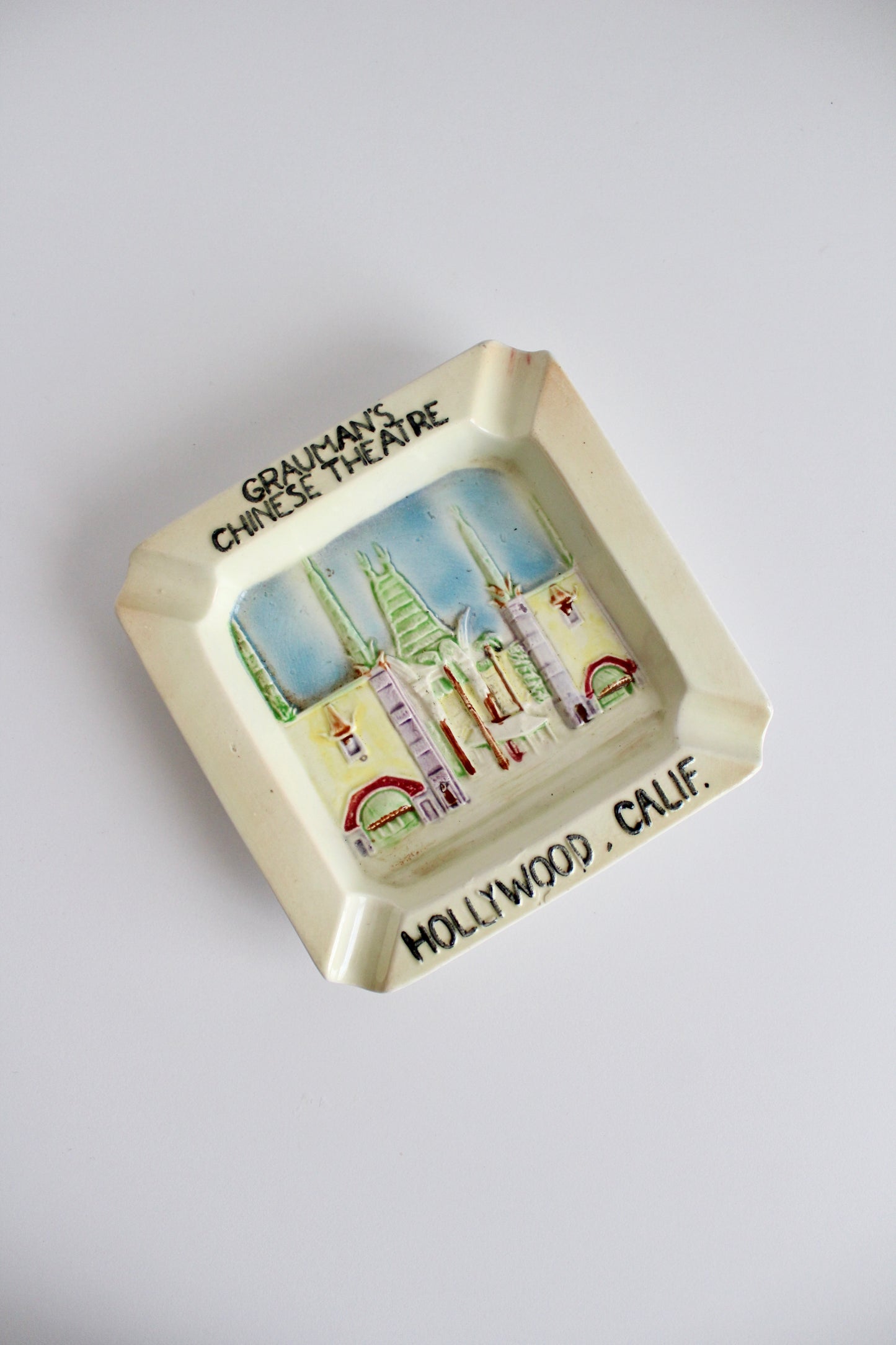 1950-60s Hollywood Touristic Ashtray