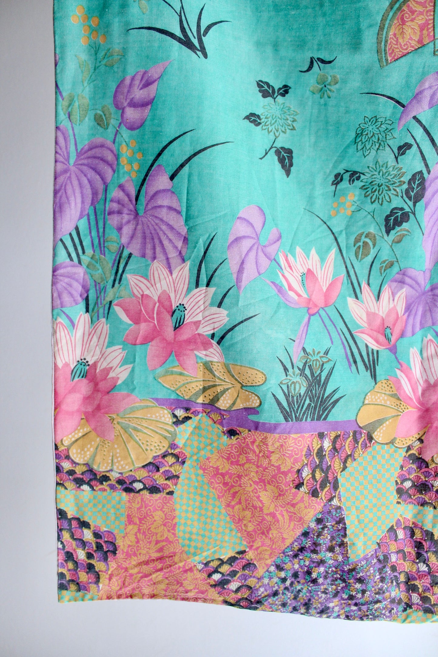 Vintage Japanese Cotton Tapestry