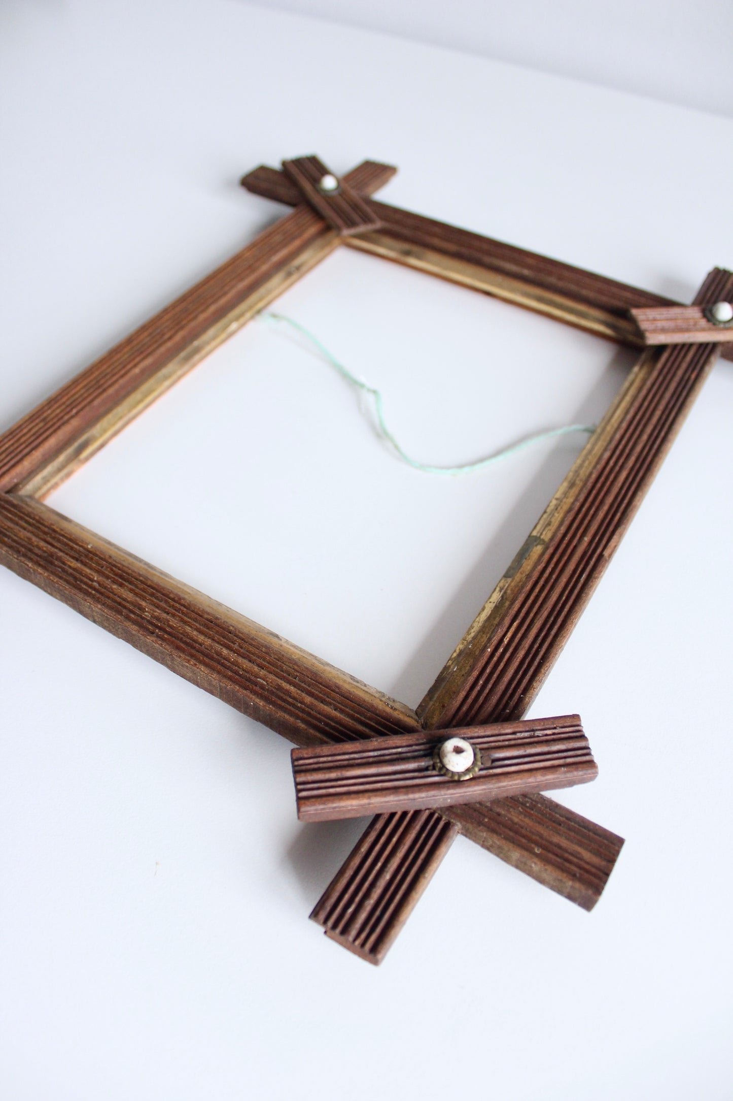Late 19th Century Tramp Art Frame