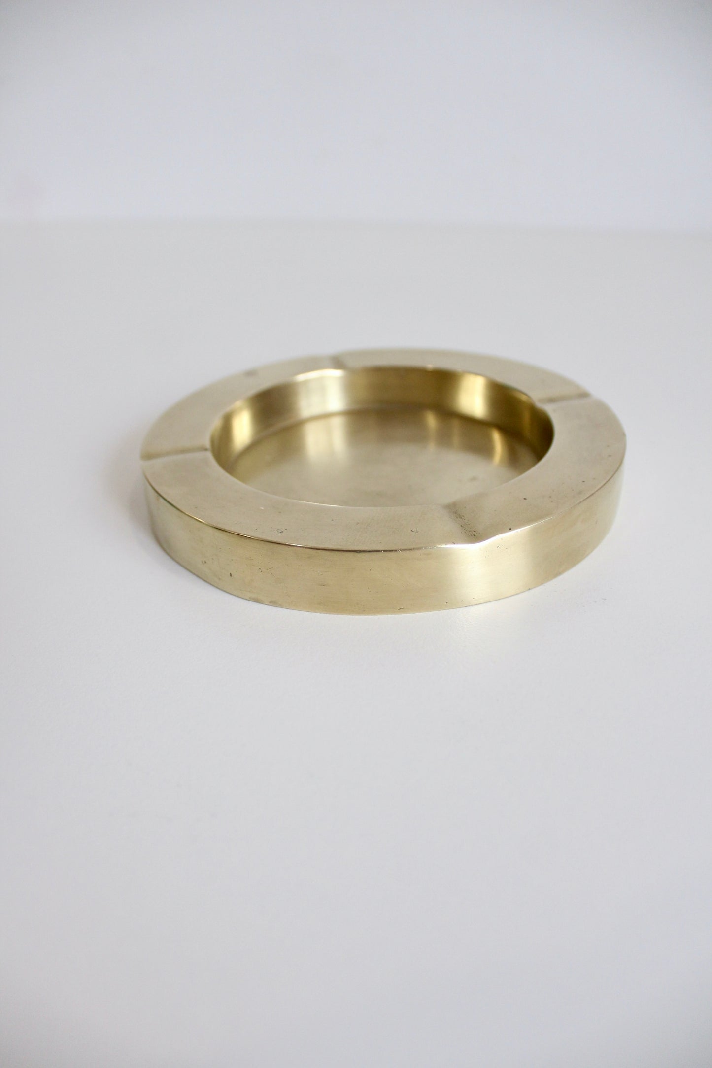 Vintage Midcentury Brass Ash Tray