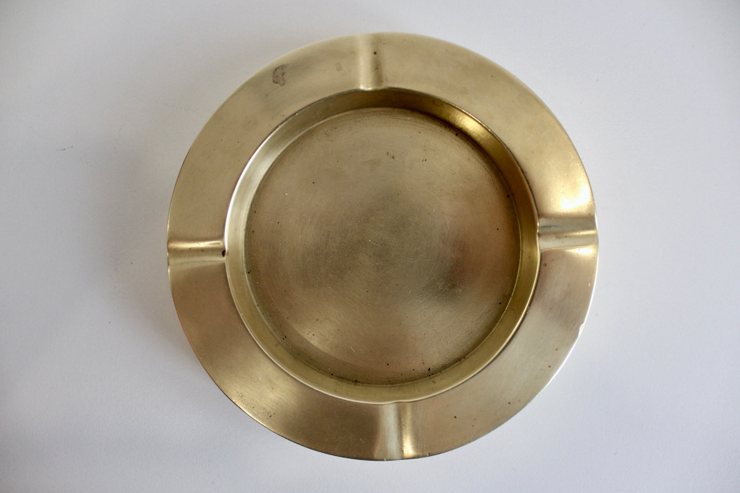 Vintage Midcentury Brass Ash Tray