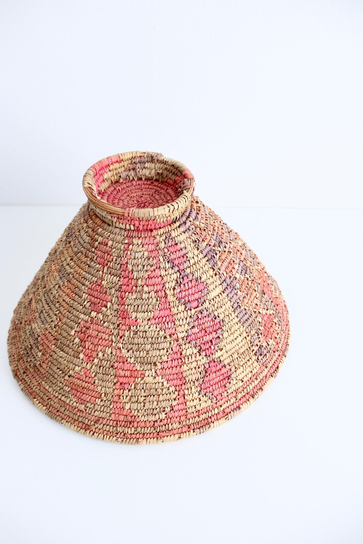 Beautiful Handwoven 1960s Tribal Baluch Basket