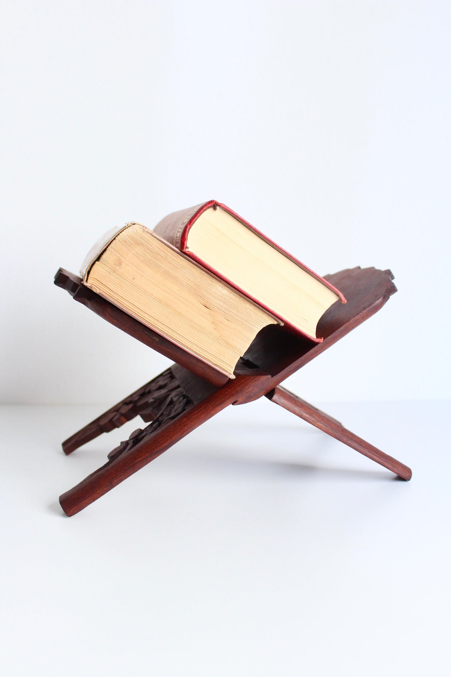 Vintage Rosewood Bookstand
