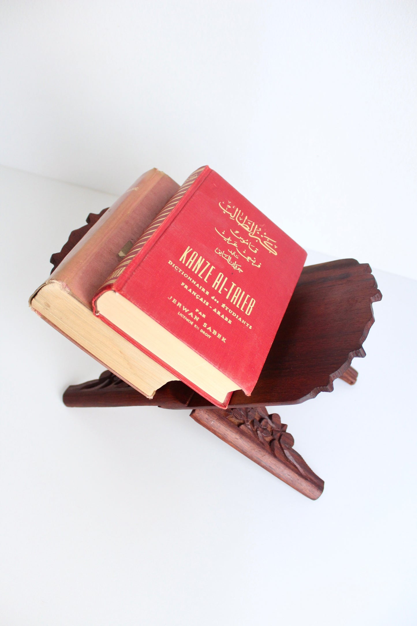 Vintage Rosewood Bookstand