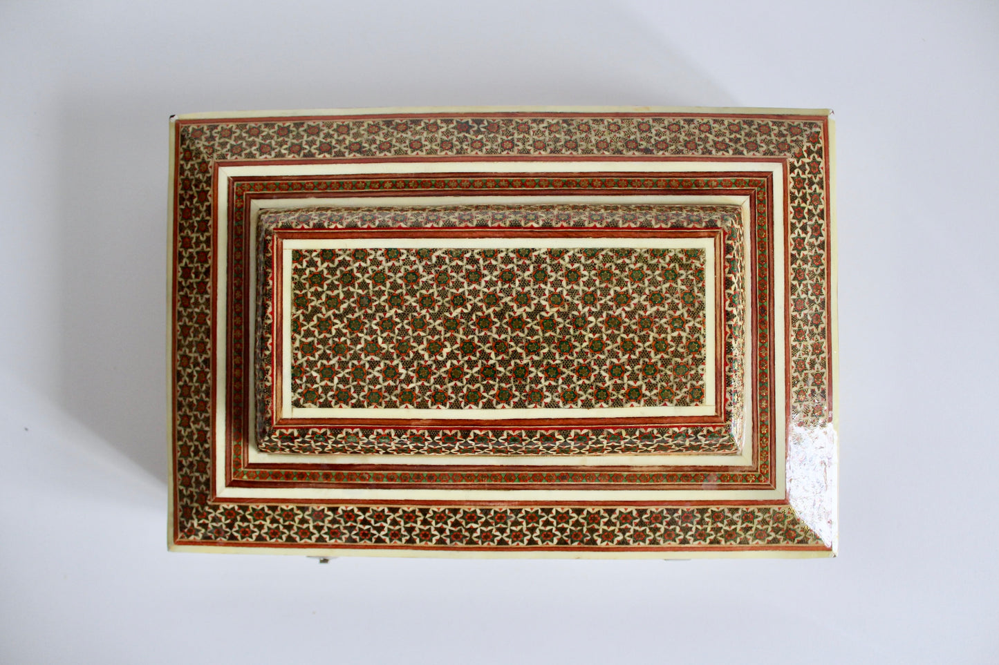 Vintage Marquetry Jewelry Boxes