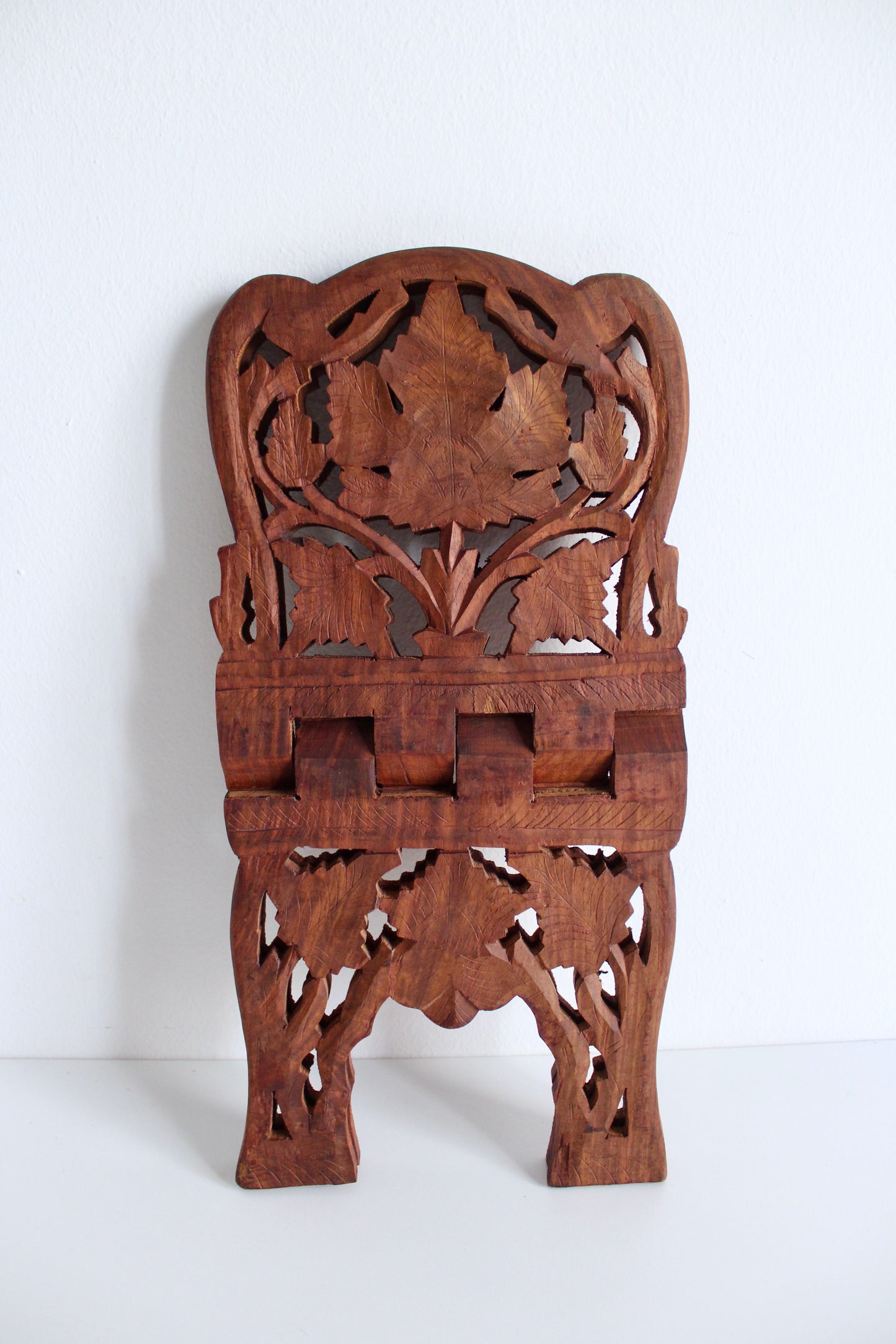 Handcarved Rosewood Bookstands