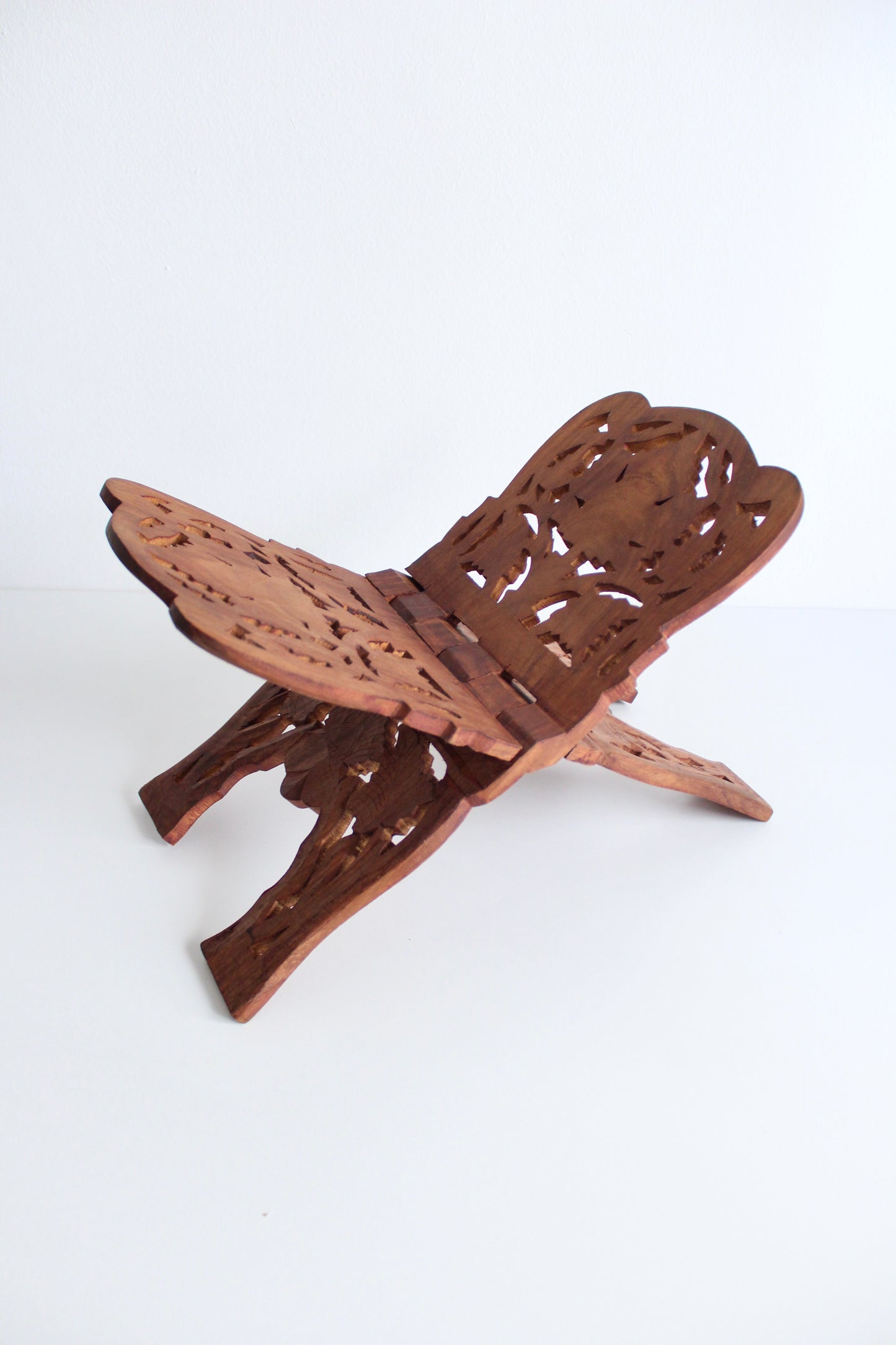 Handcarved Rosewood Bookstands