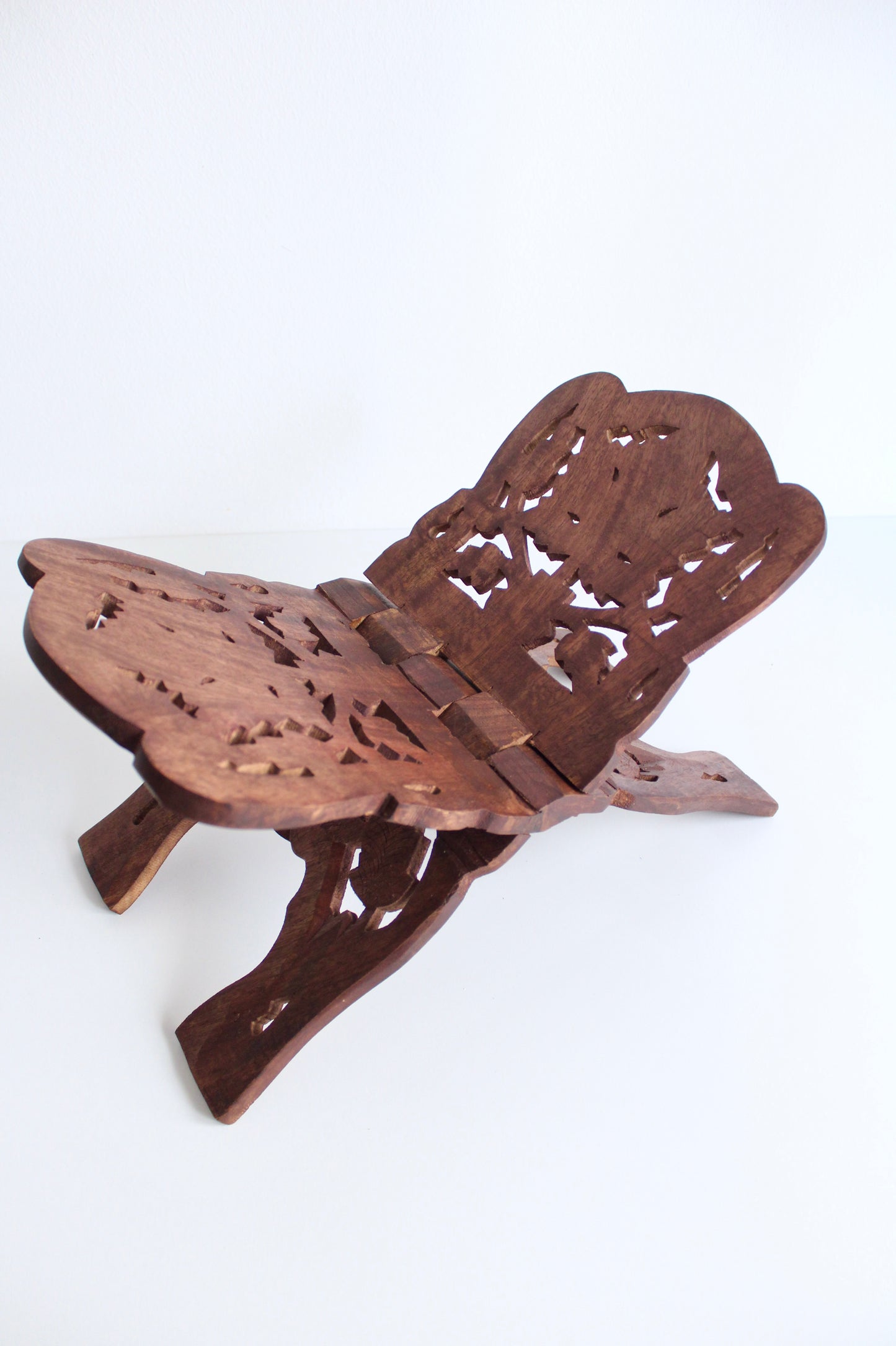 Handcarved Rosewood Bookstands