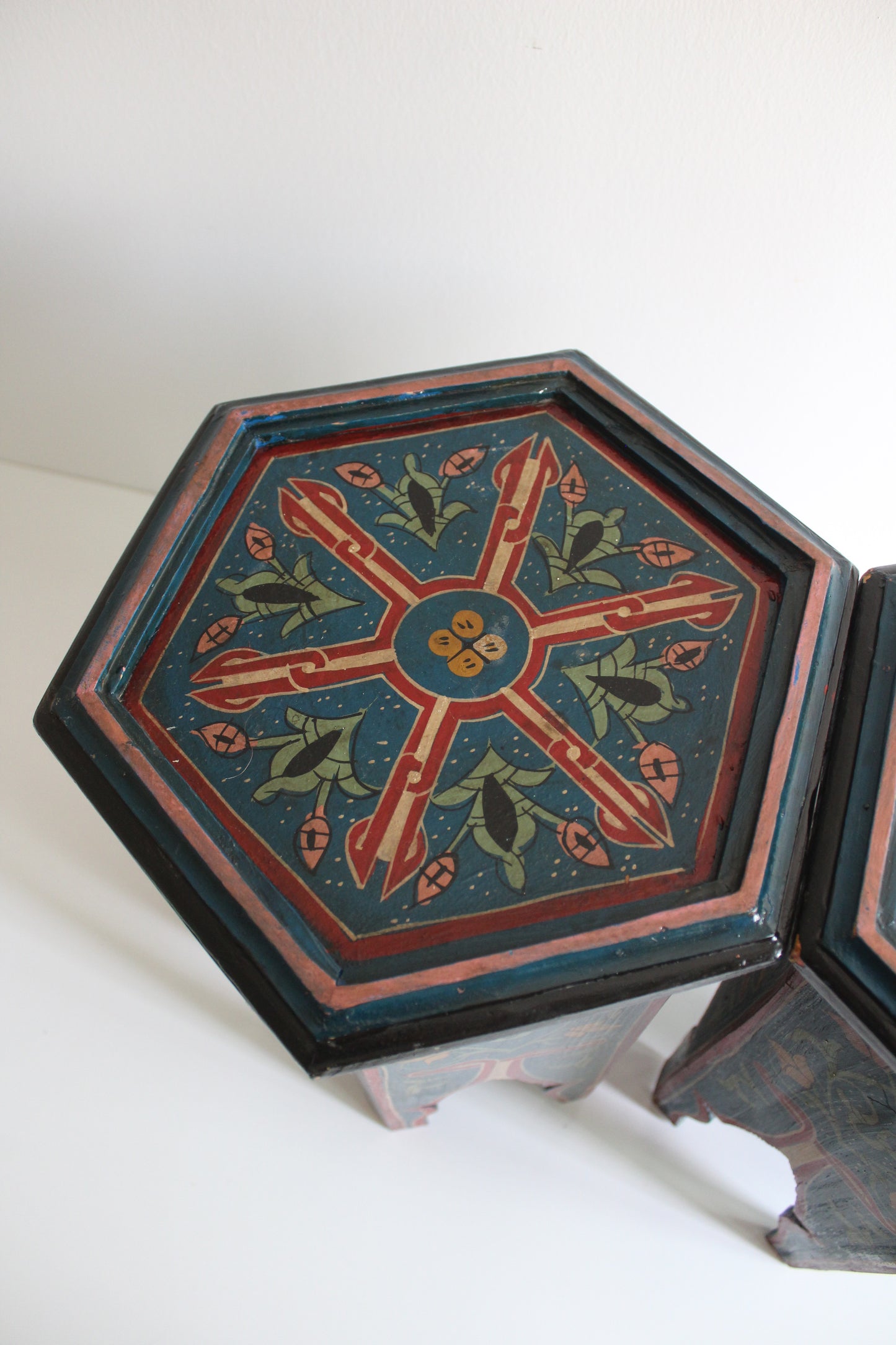 Vintage Moroccan Side Tables Set