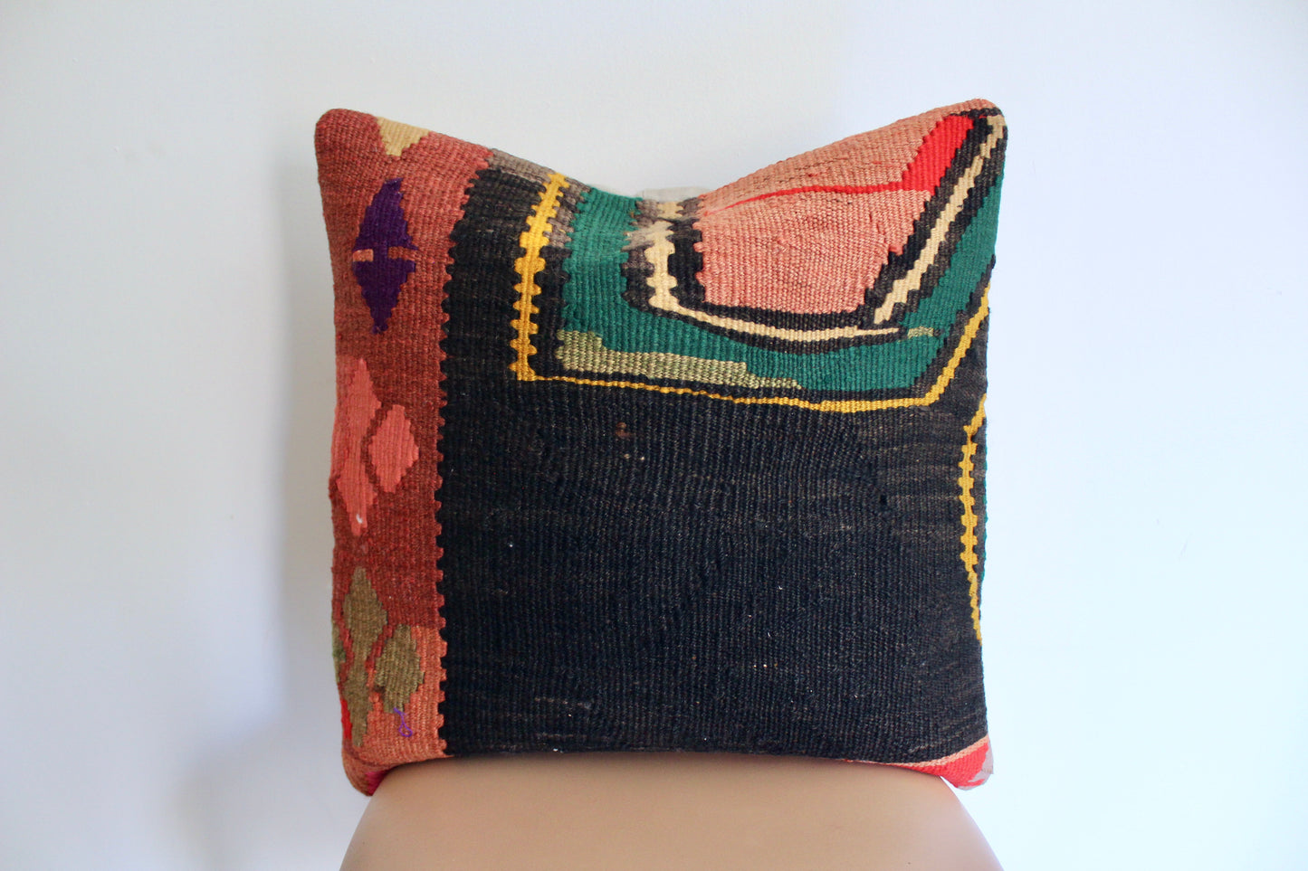 Vintage Turkish Kilim Pillow 2 - 50x50cm