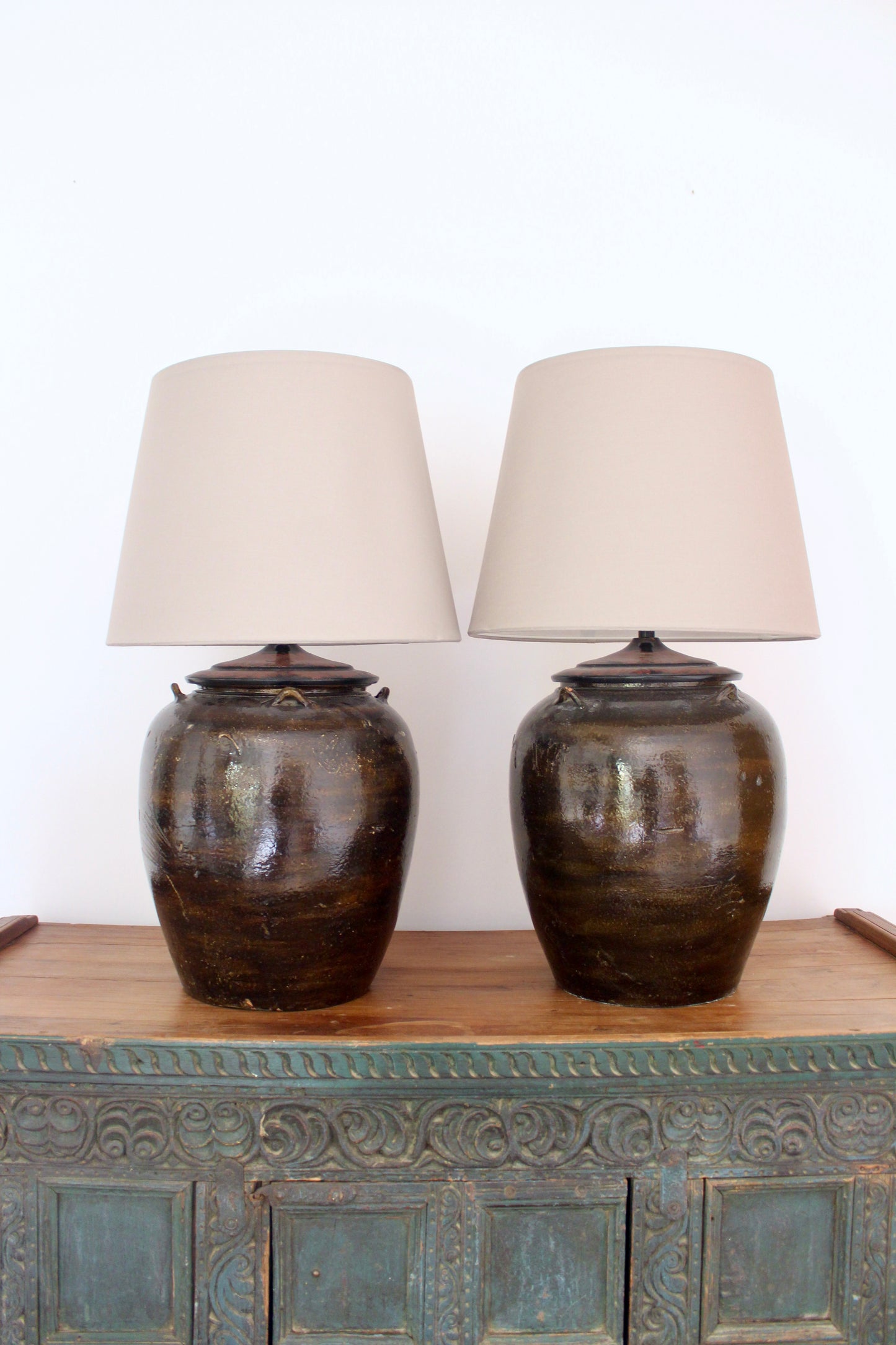 Large Lamps originally retailed at Pottery Barn