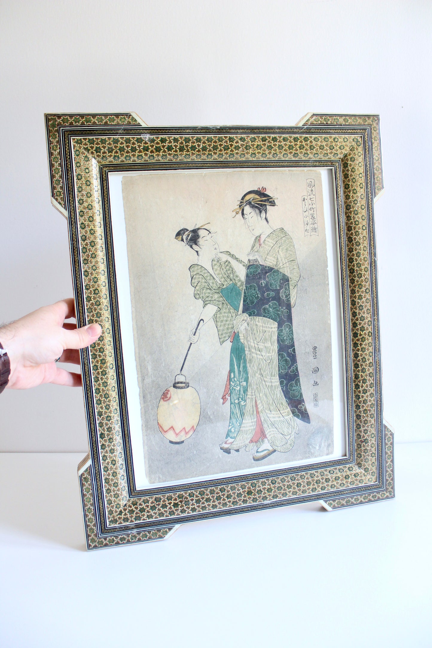 Antique Japanese 1920s Toyokuni Woodblock Print