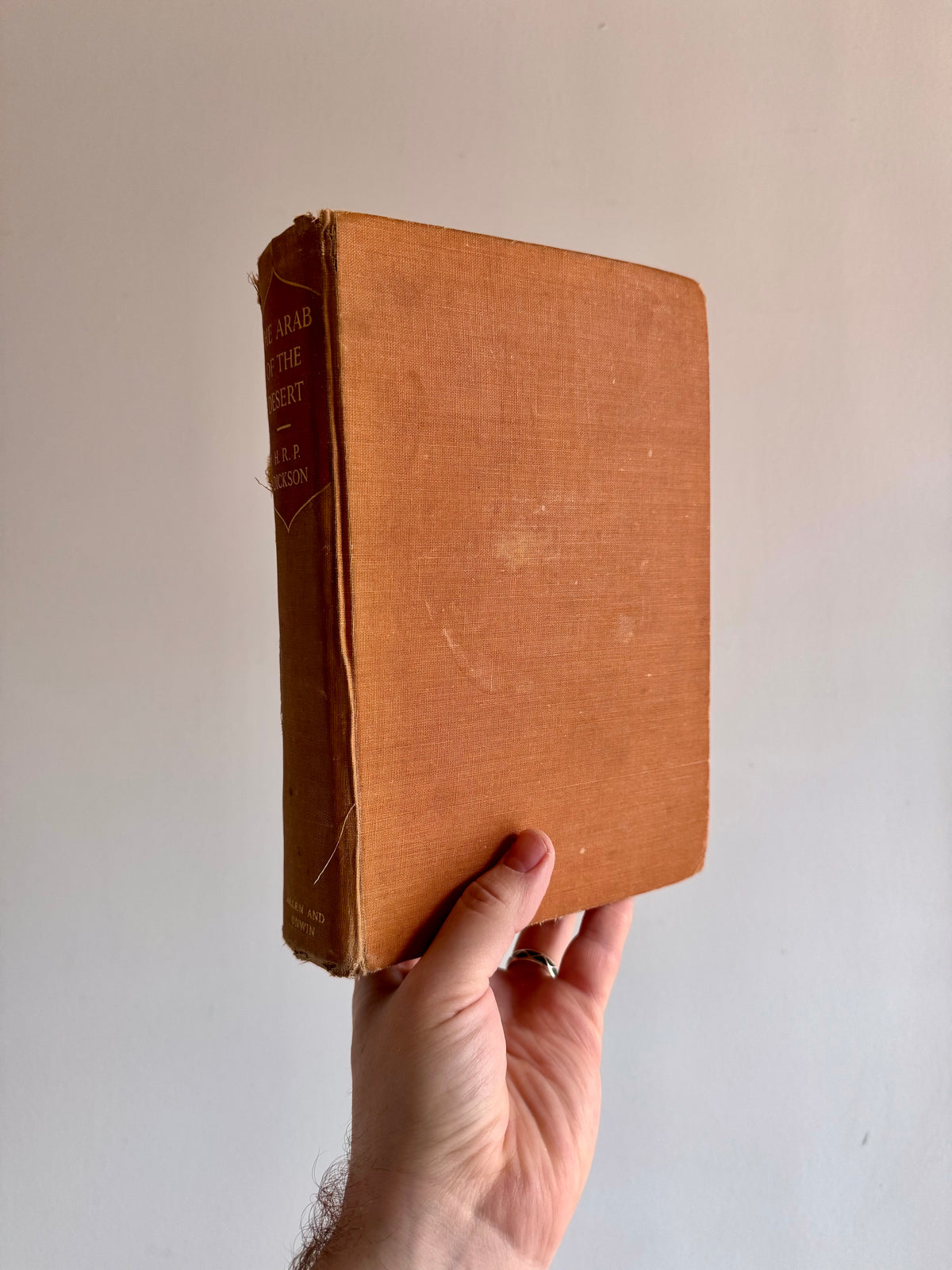 1951 Second Edition – The Arab of the Desert by H.R.P. Dickson – With 5 Fold-Out Maps & 6 Genealogical Charts