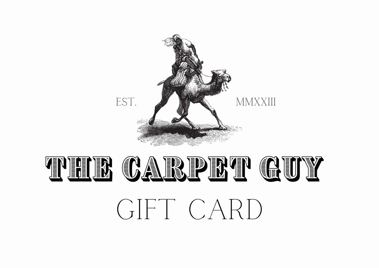 The Carpet Guy Gift Card