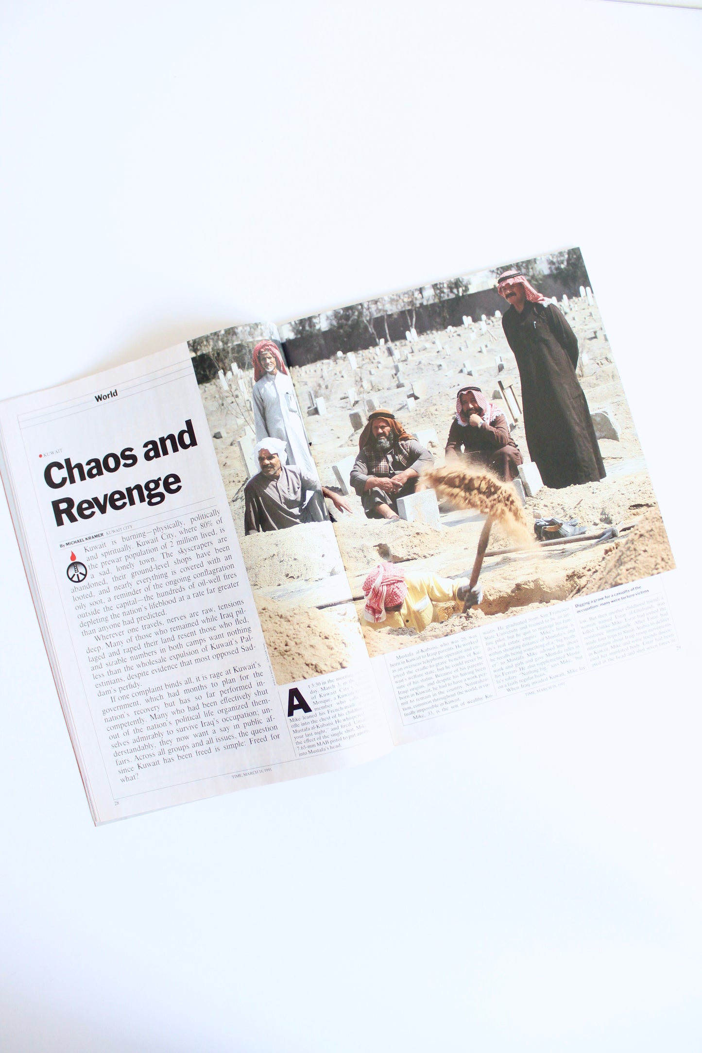 Time Magazine – March 18, 1991 -  Kuwait Liberation Special Issue