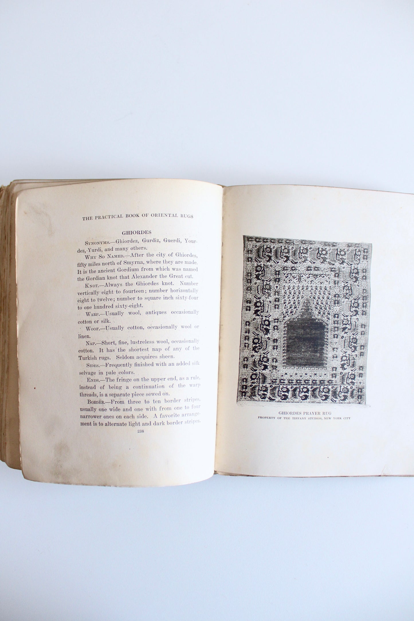 1913 The Practical Book of Oriental Rugs by Dr. G. Griffin Lewis – Illustrated Antique Carpet Reference