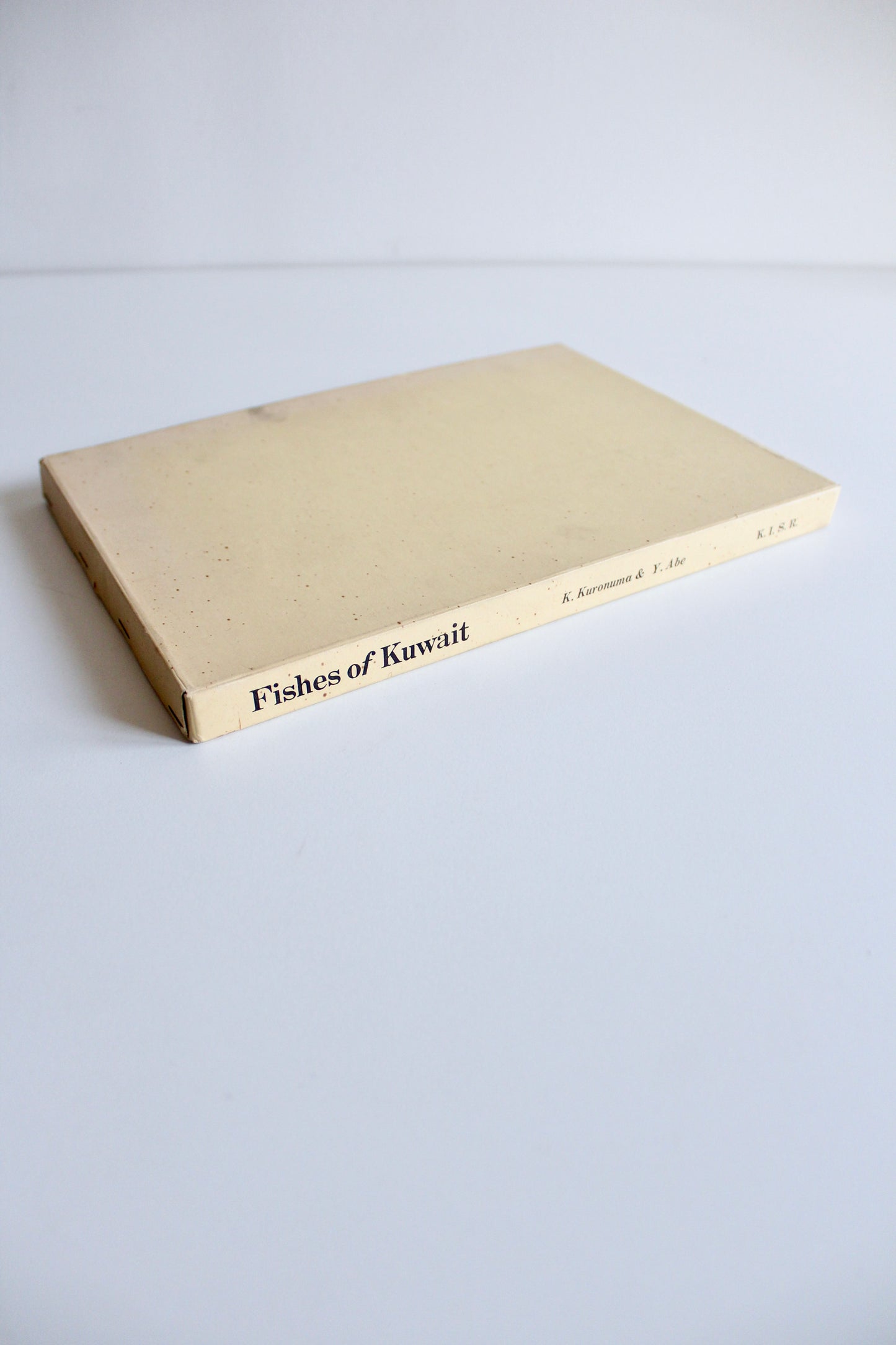 Fishes of Kuwait (1972 First Edition) – KISR Natural History Book with Dust Jacket
