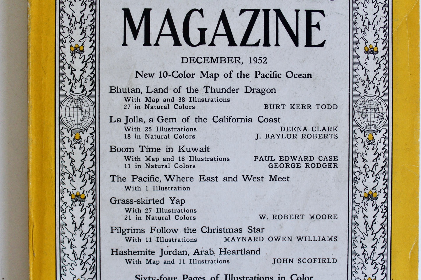 December 1952 National Geographic — “Boom Time in Kuwait”