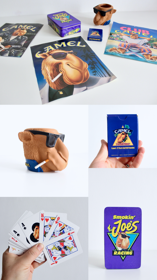 Retro Camel Cigarets 1980s-1990s Promotional Materials